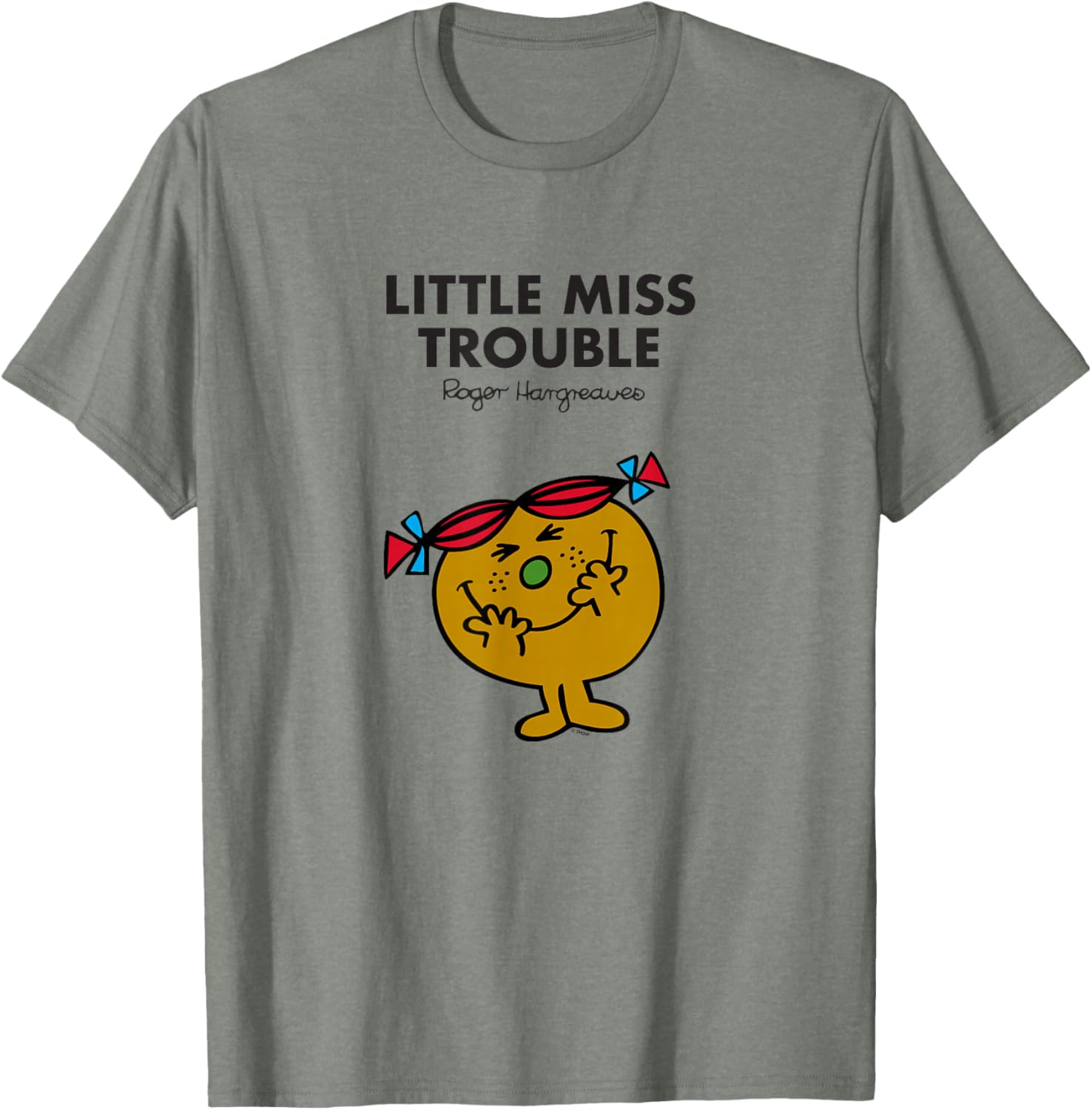Mr Men Little Miss Trouble T-Shirt Fun and Colorful Kids Apparel - 3