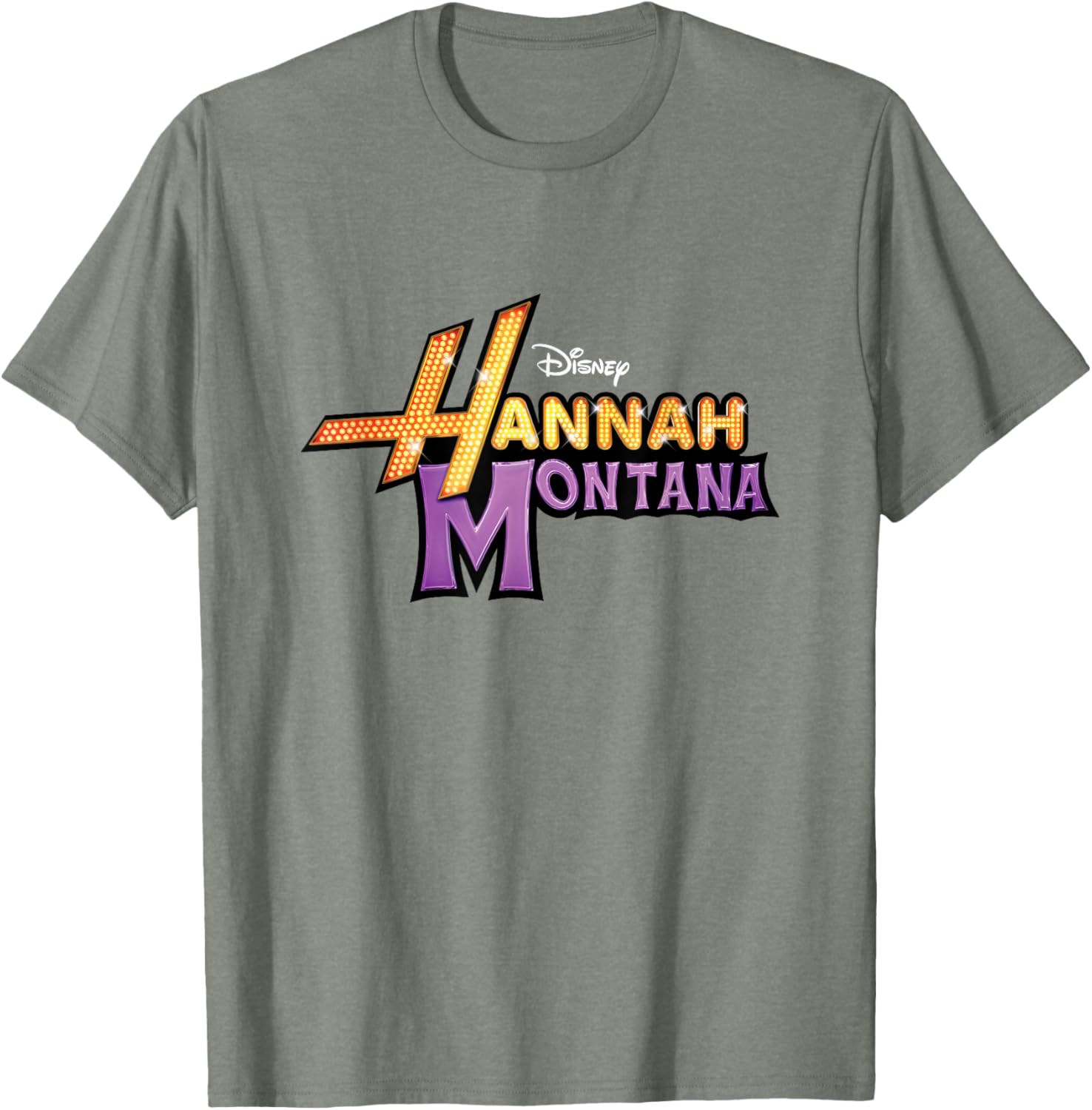Disney Hannah Montana Big Logo T-Shirt for Classic Fans and Style - 14