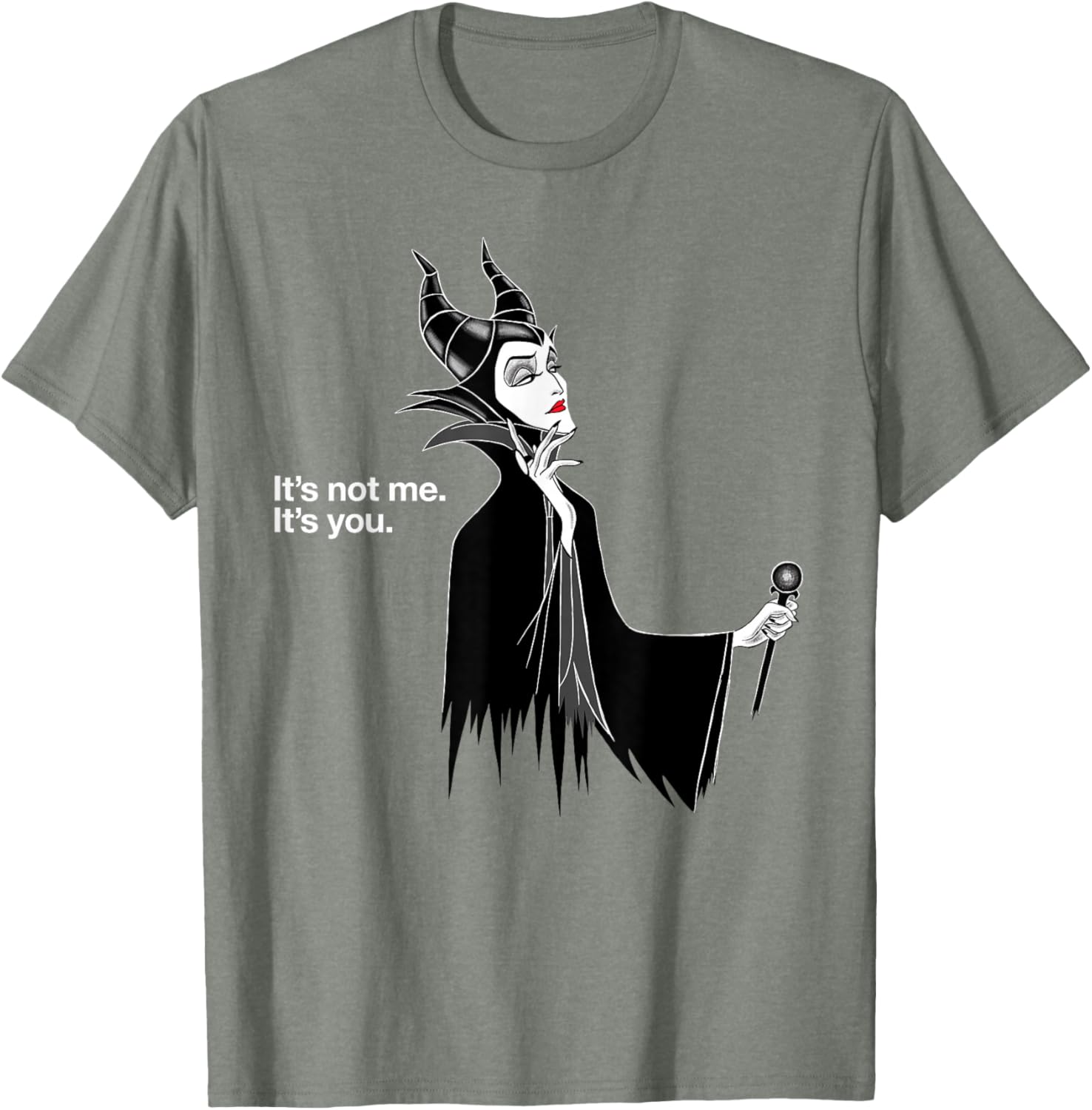 Disney Villains Maleficent It's Not Me It's You T-Shirt for Fans - 7