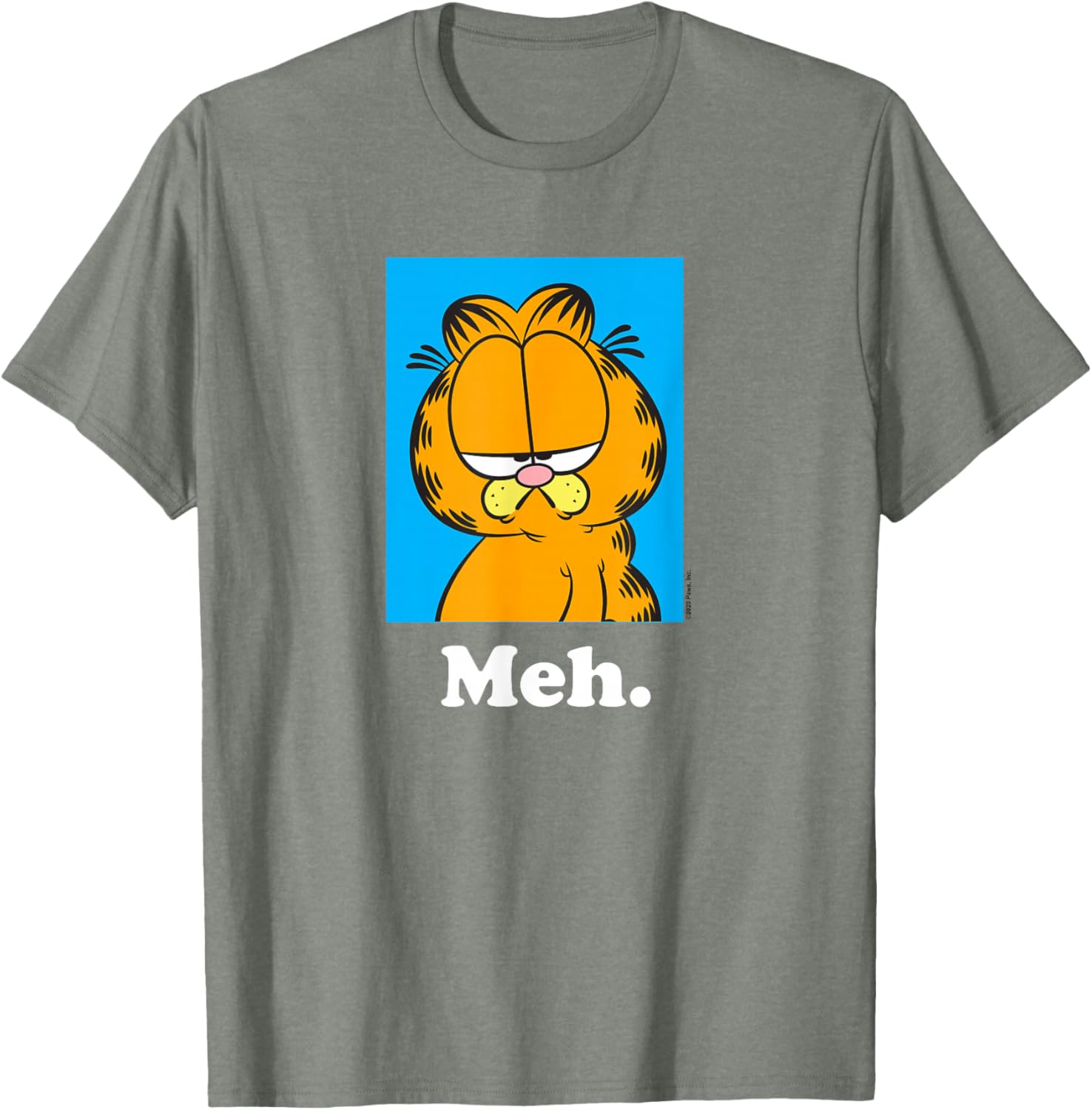 Garfield Meh T-Shirt for Fun Lovers - Stylish Apparel for All Ages - 10
