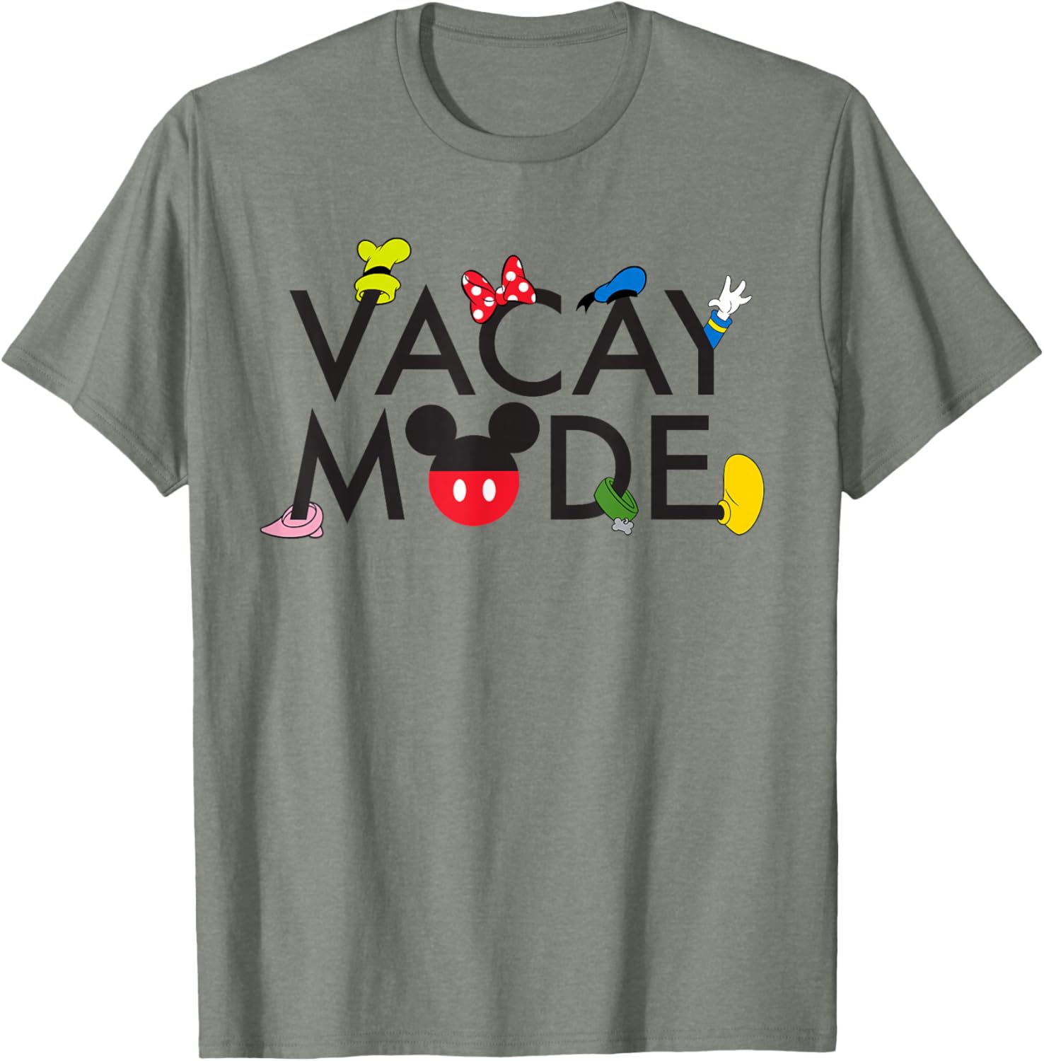 Disney Characters Vacay Mode T-Shirt for Fun Summer Adventures - 2