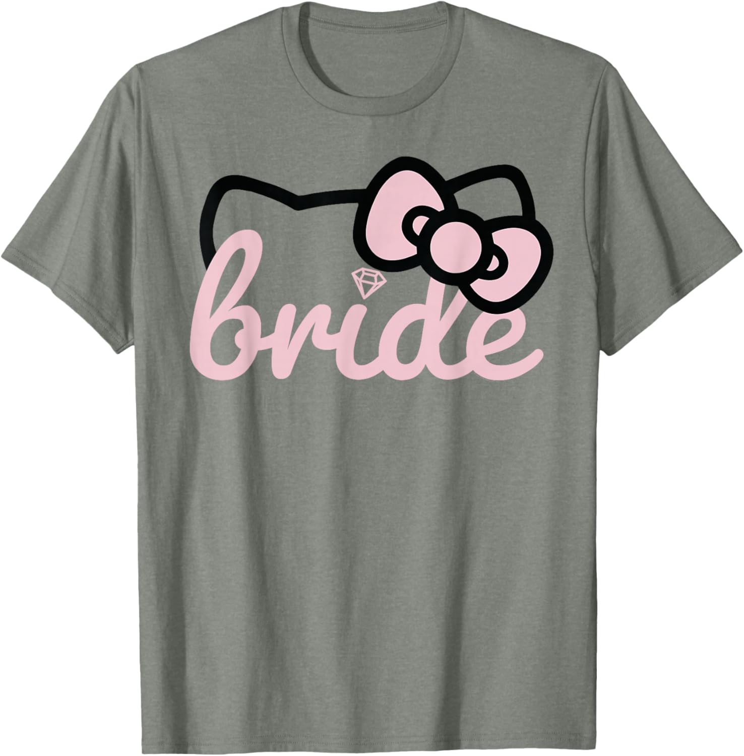 Hello Kitty Bride Wedding T-Shirt for Fun Bridal Party Celebrations - 11