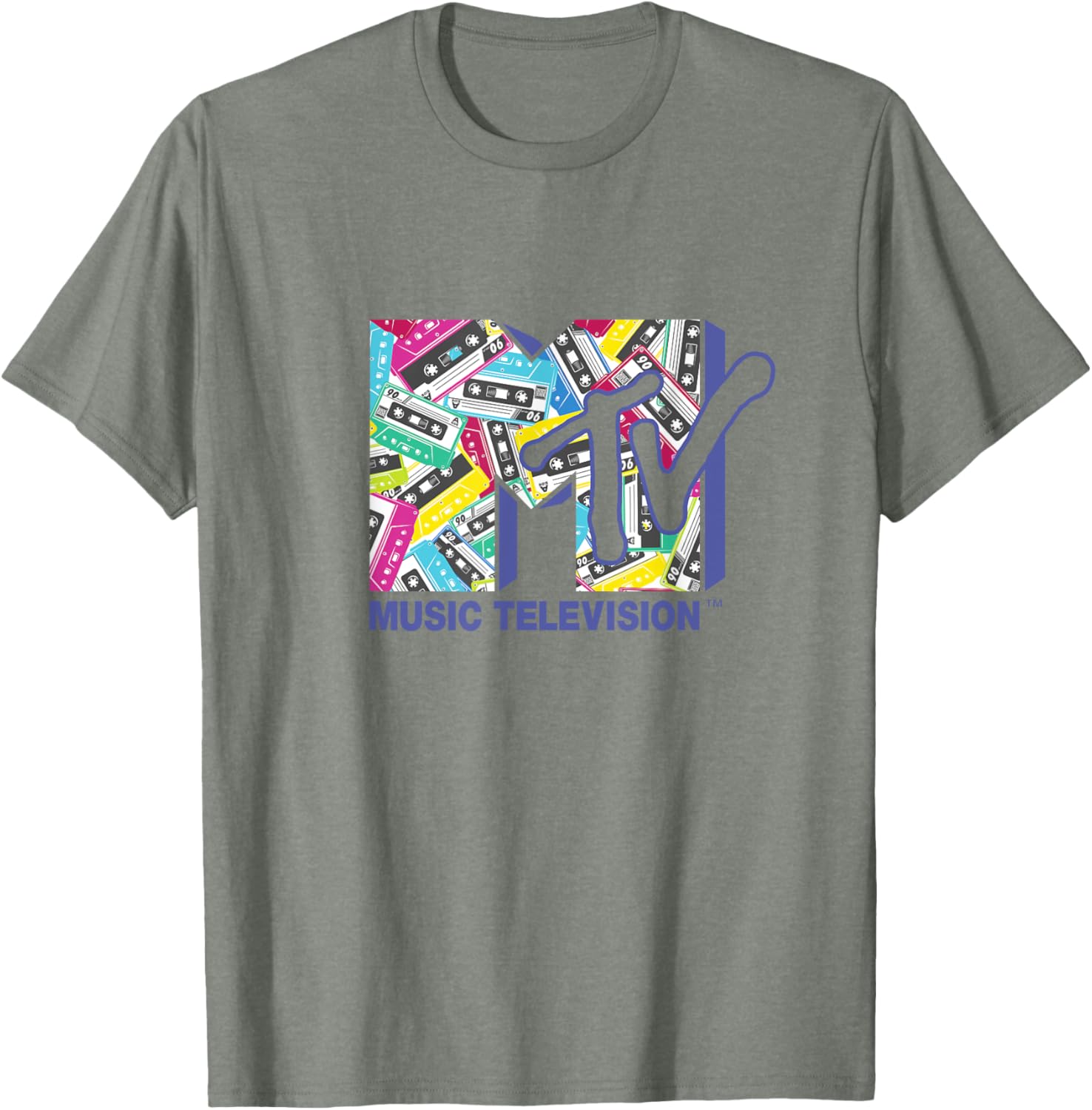 Mademark x MTV 80s Logo T-Shirt with Classic Tapes - Retro Style Apparel - 8