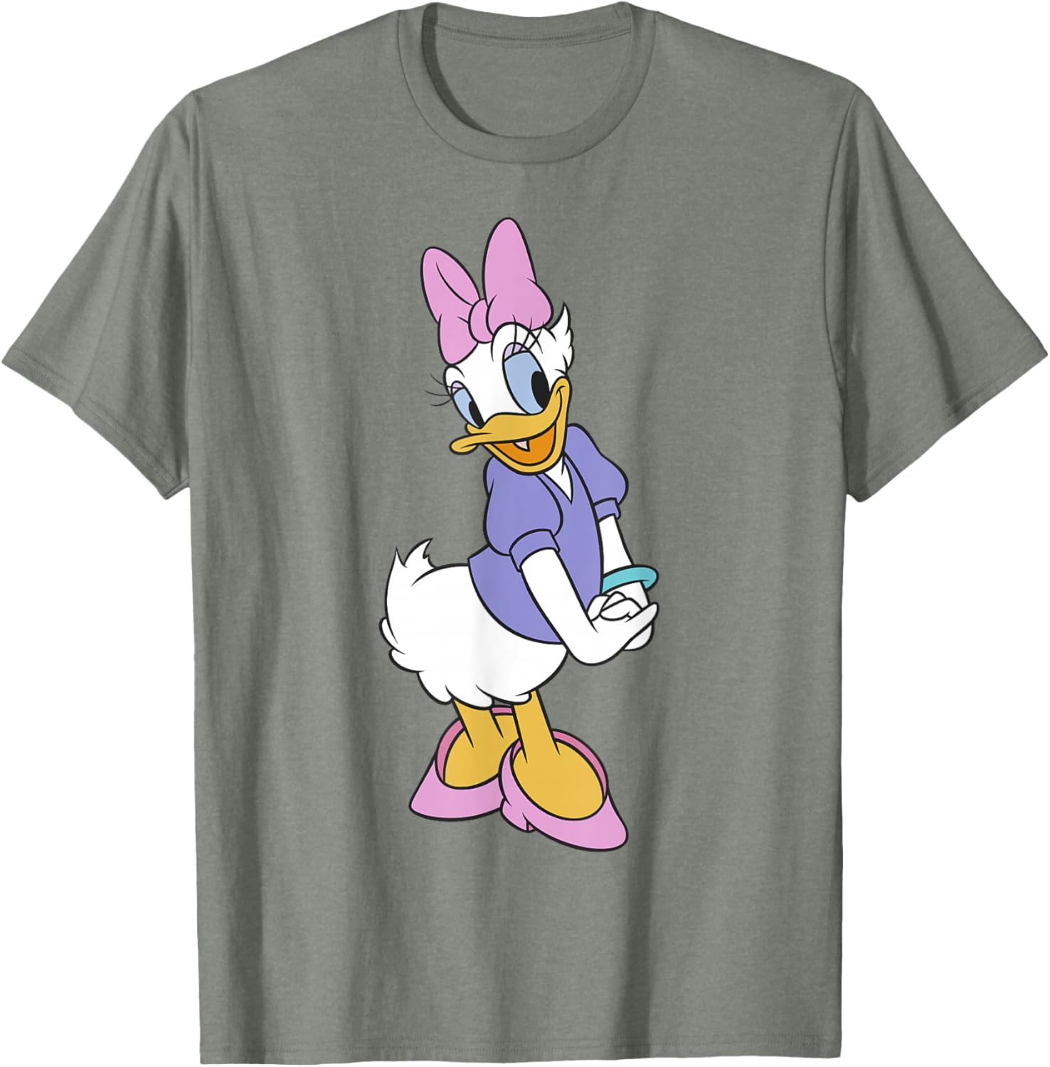 Daisy Duck Traditional Portrait T-Shirt for Disney Fans and Collectors - 6