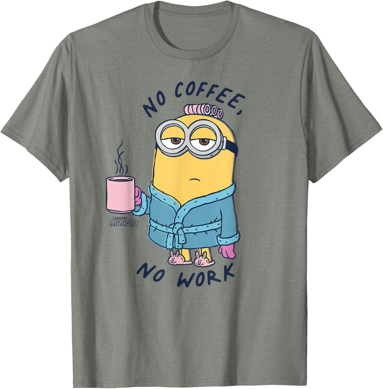 Minions Dave No Coffee No Work T-Shirt Fun Graphic Tee for Fans - 9