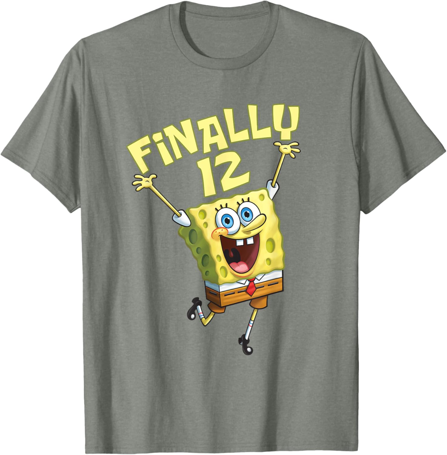 Mademark x SpongeBob SquarePants 12th Birthday T-Shirt for Kids - 10