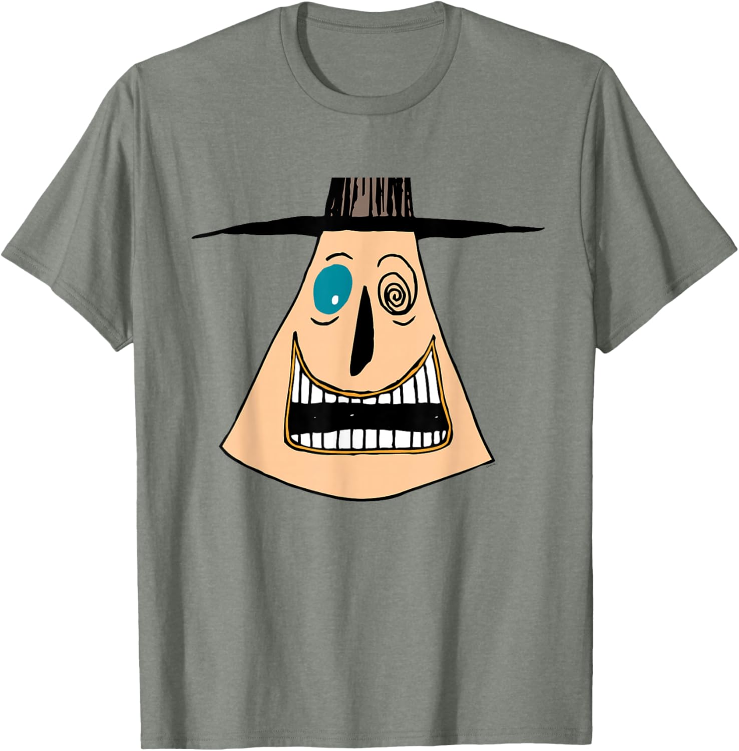 Disney The Nightmare Before Christmas Mayor Big Face T-Shirt for Fans - 3