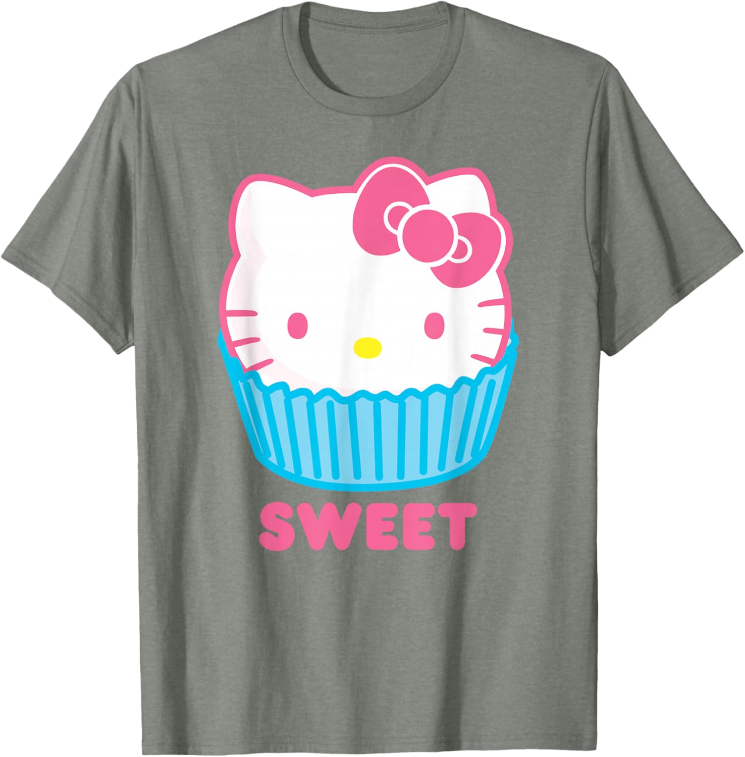 Hello Kitty Sweet Cupcake T-Shirt for Fun Fashion Lovers - 4