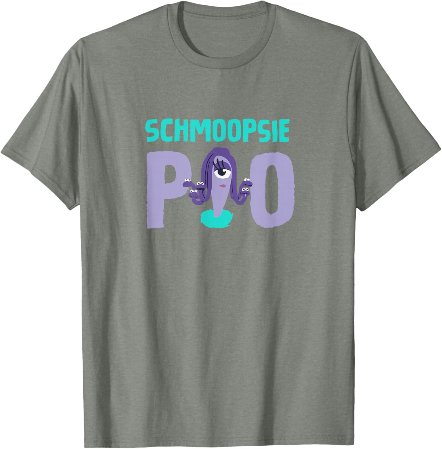Disney Monsters Inc Celia Schmoopsie Poo T-Shirt Fun Apparel for Fans - 4