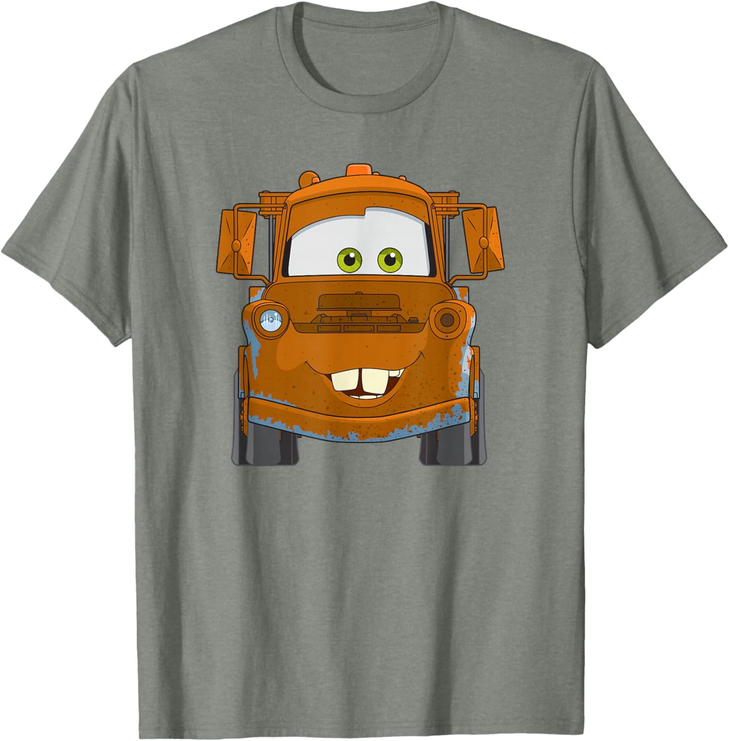 Disney Pixar Cars Mater Big Truck Face T-Shirt for Kids and Adults - 6