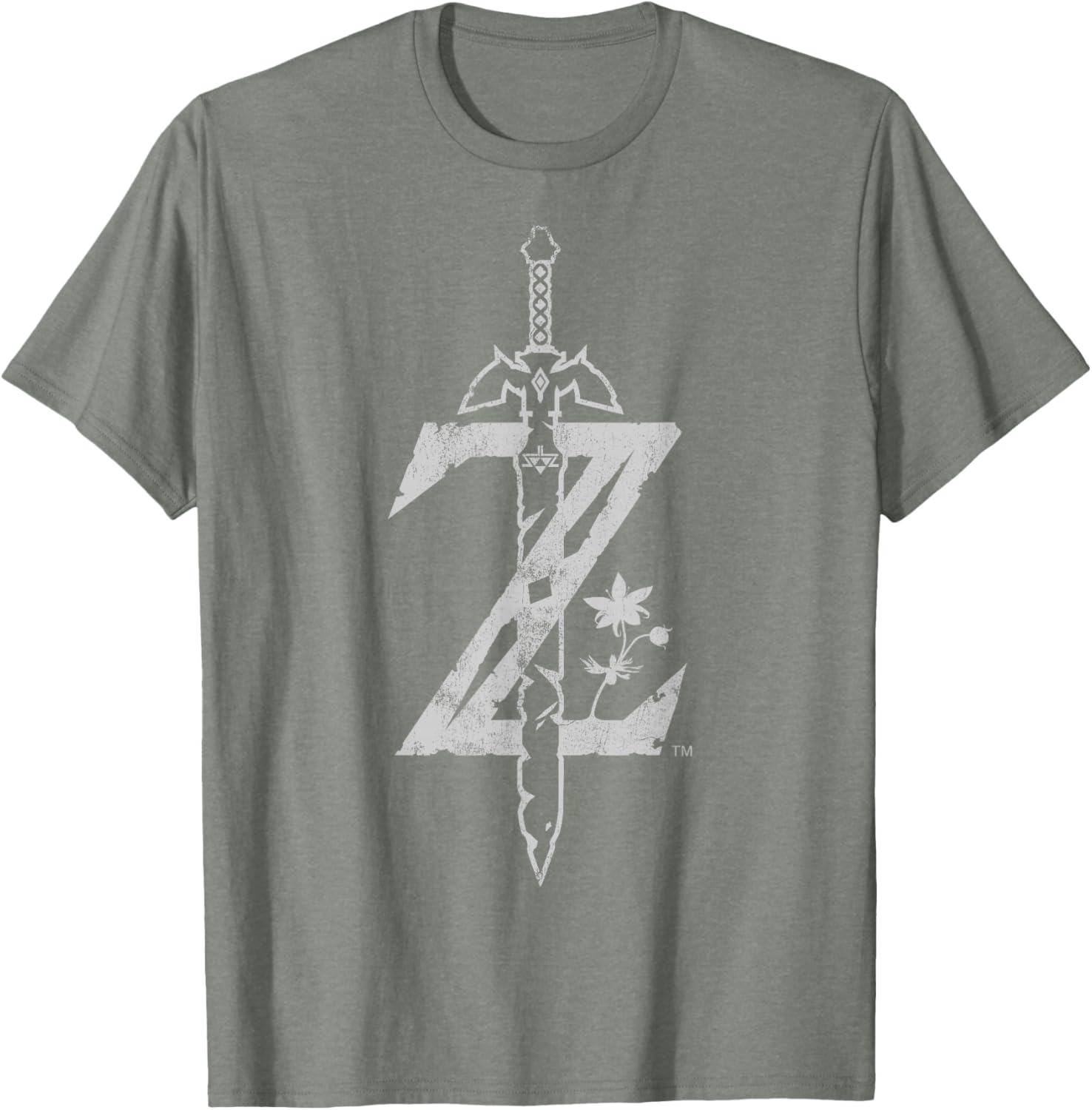 Zelda Breath Of The Wild Logo T-Shirt for Gamers and Fans - 4