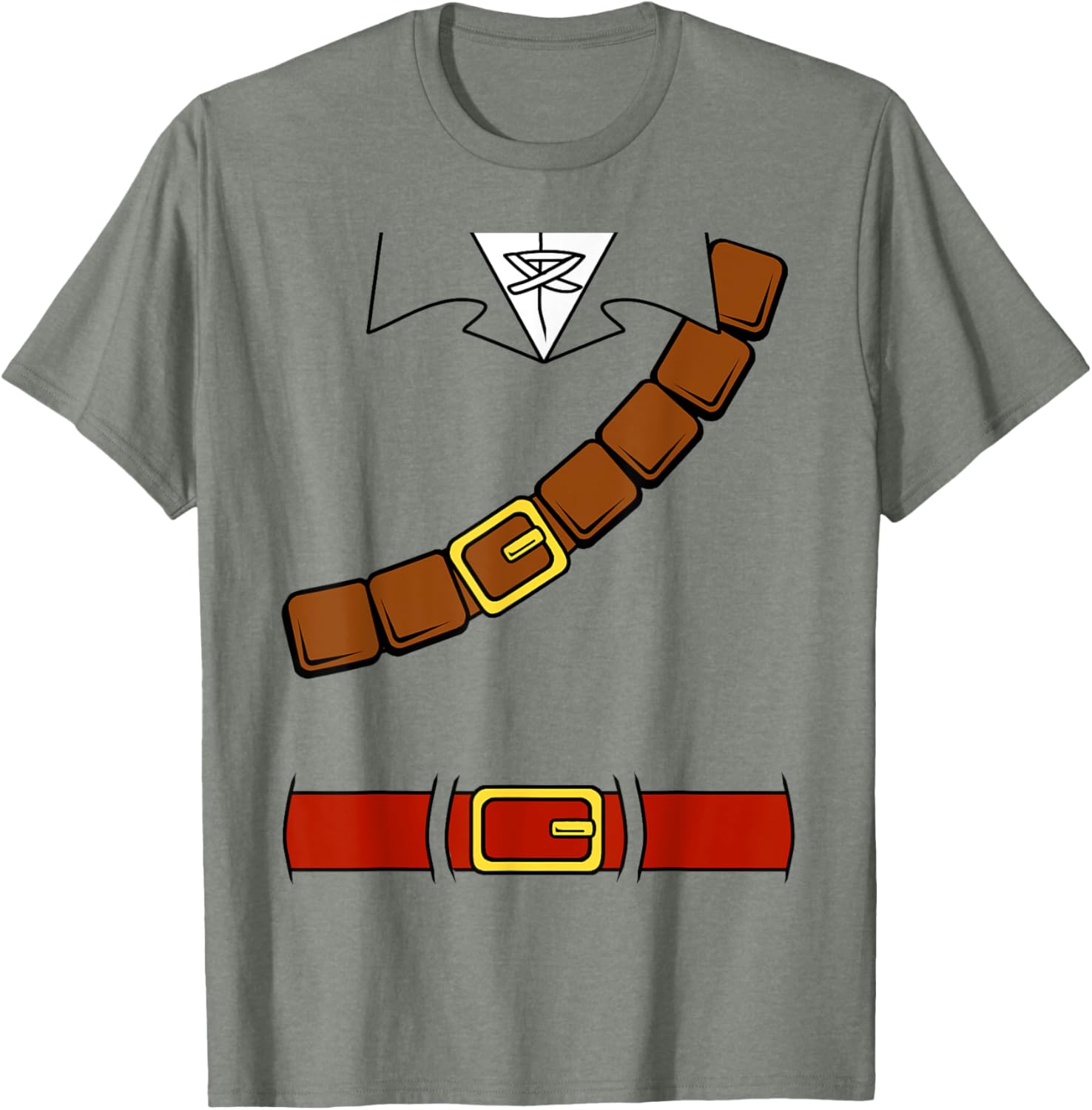 Nintendo Zelda Link Belt and Harness Costume T-Shirt for Fans - 1