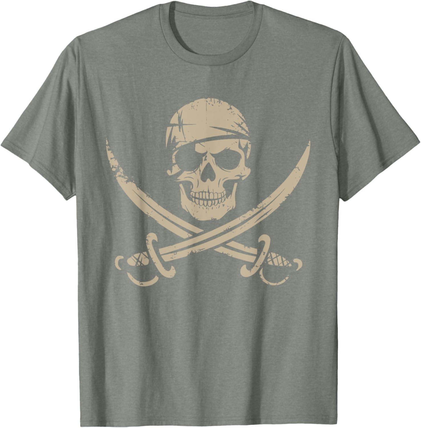 Pirate Skull Crossbones Skeleton Halloween T-Shirt for Boys - 13