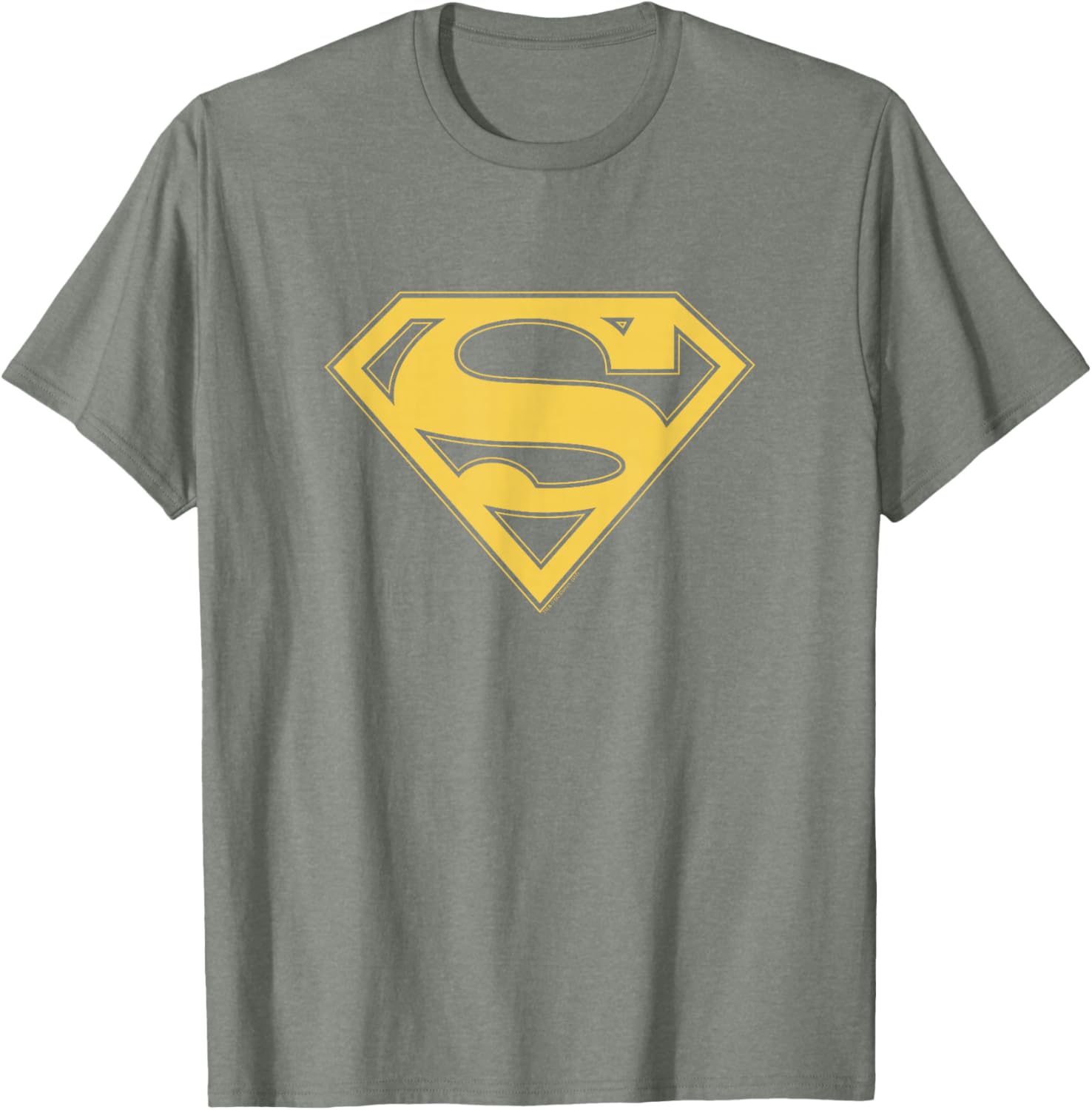 Superman Gold and Black Shield T-Shirt for Stylish Fans and Collectors - 5