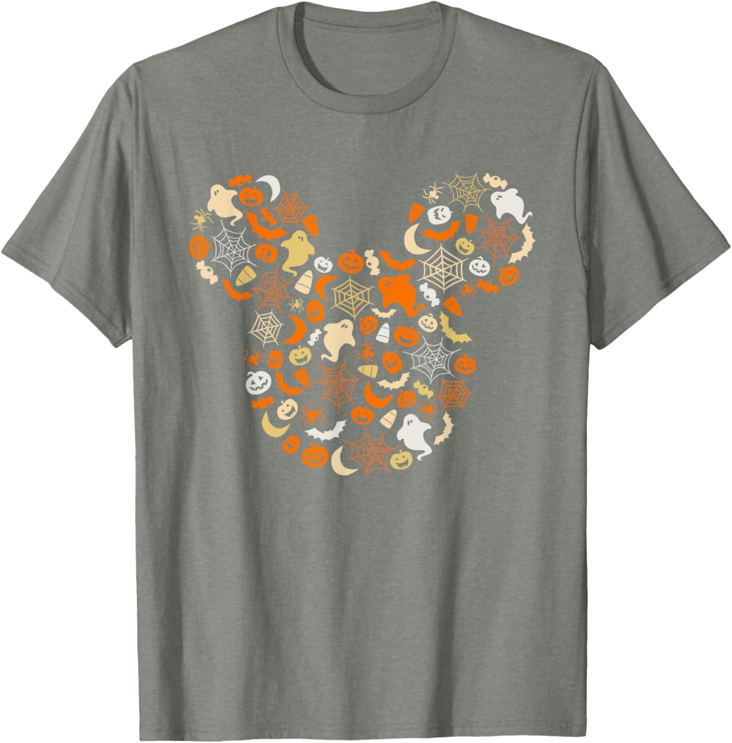 Disney Mickey Mouse Halloween T-Shirt with Ghosts Pumpkins and Spiders - 13