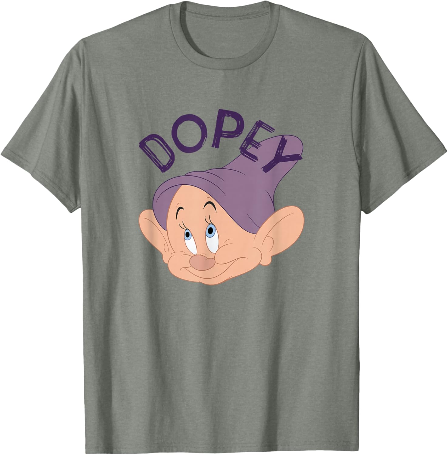 Disney Snow White Dopey Face T-Shirt for Kids and Adults - Fun Apparel - 7