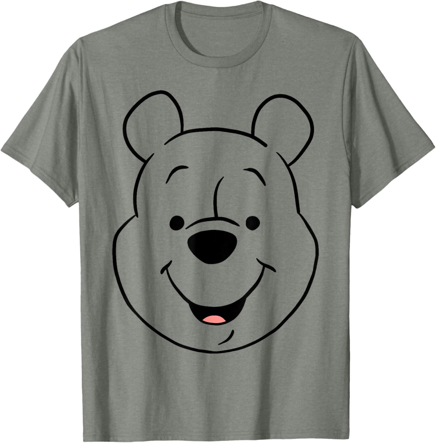 Disney Winnie The Pooh Large Face T-Shirt for Kids and Adults - 3
