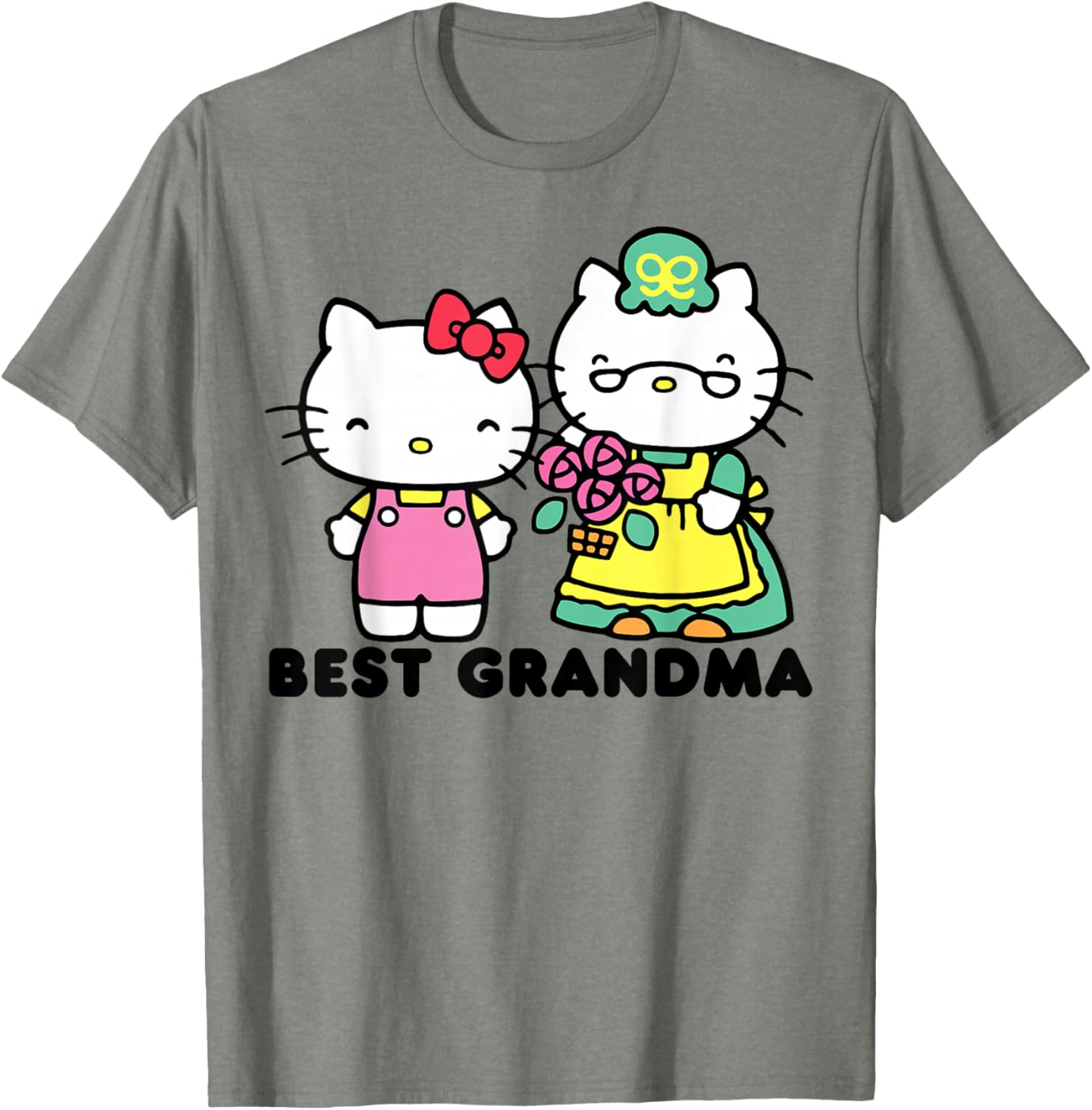 Hello Kitty Best Grandma T-Shirt Cute Gift for Grandmothers - 3