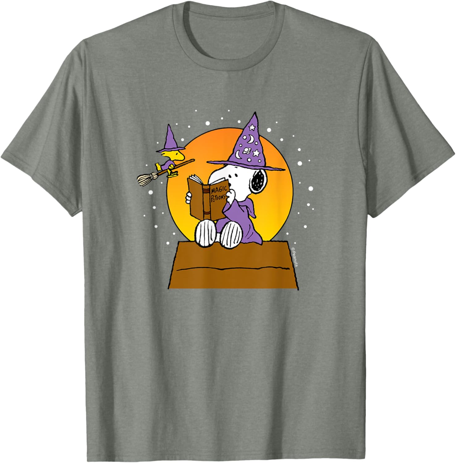 Wizard Snoopy Halloween T-Shirt for Peanuts Fans - Fun and Stylish Tee - 9