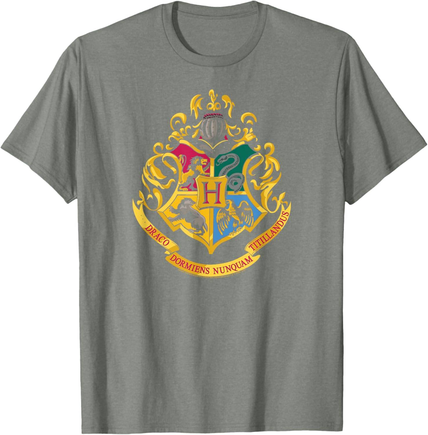 Harry Potter Hogwarts Crest T-Shirt for Fans of Magical Adventures - 8