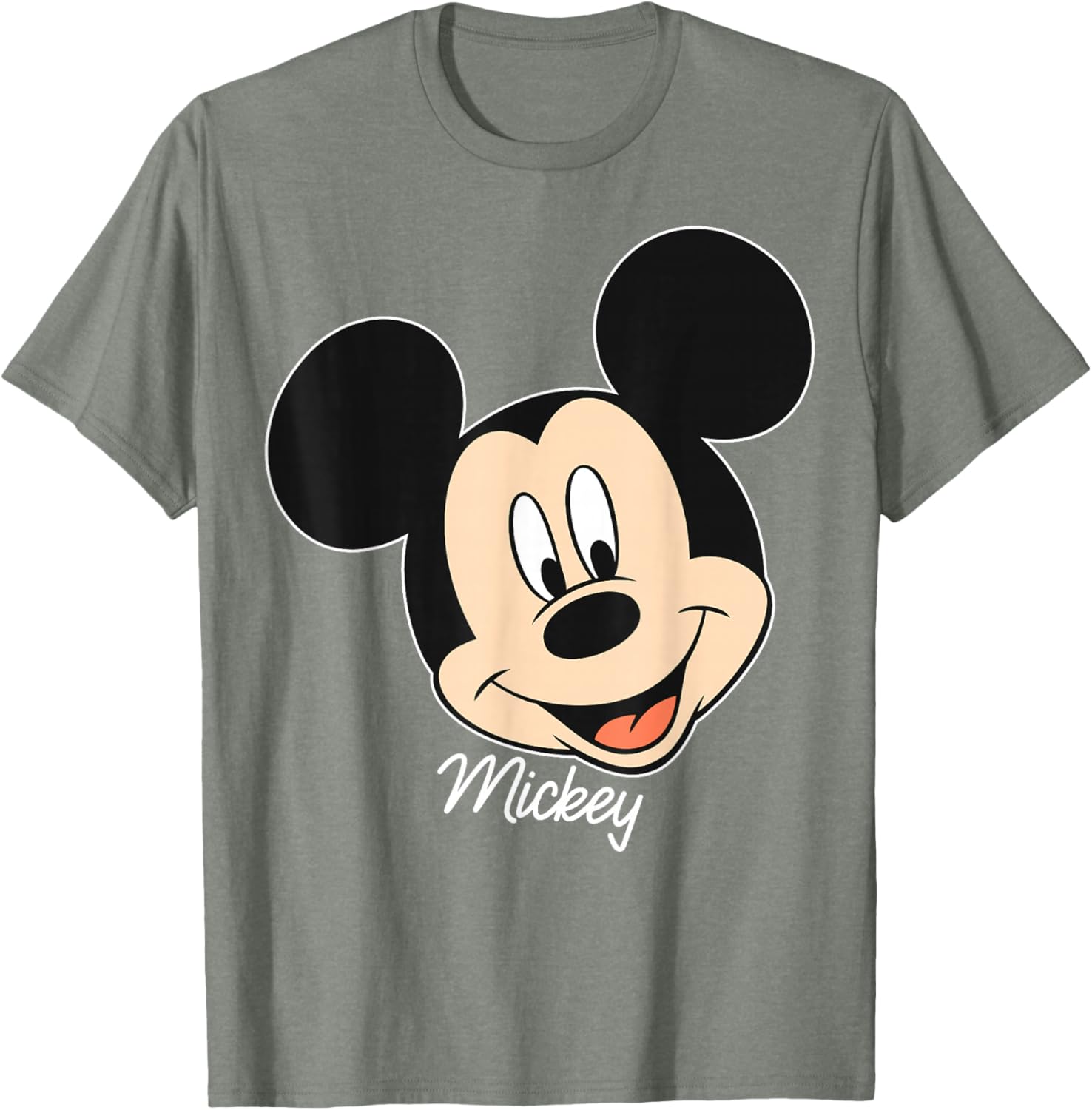 Disney Mickey Mouse Big Face T-Shirt for Kids and Adults - Fun Apparel - 1