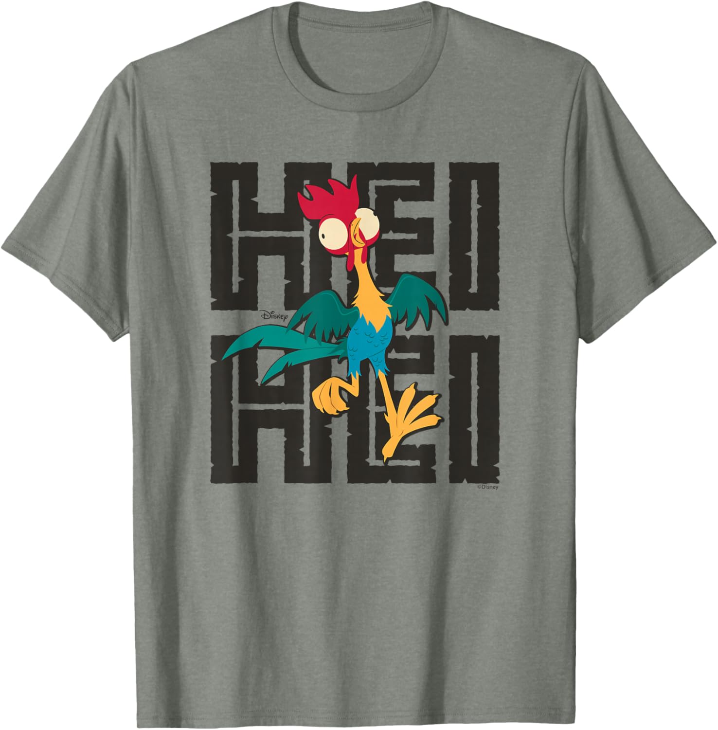 Moana Hei Hei Rooster T-Shirt for Kids and Adults, Fun Graphic Tee - 12