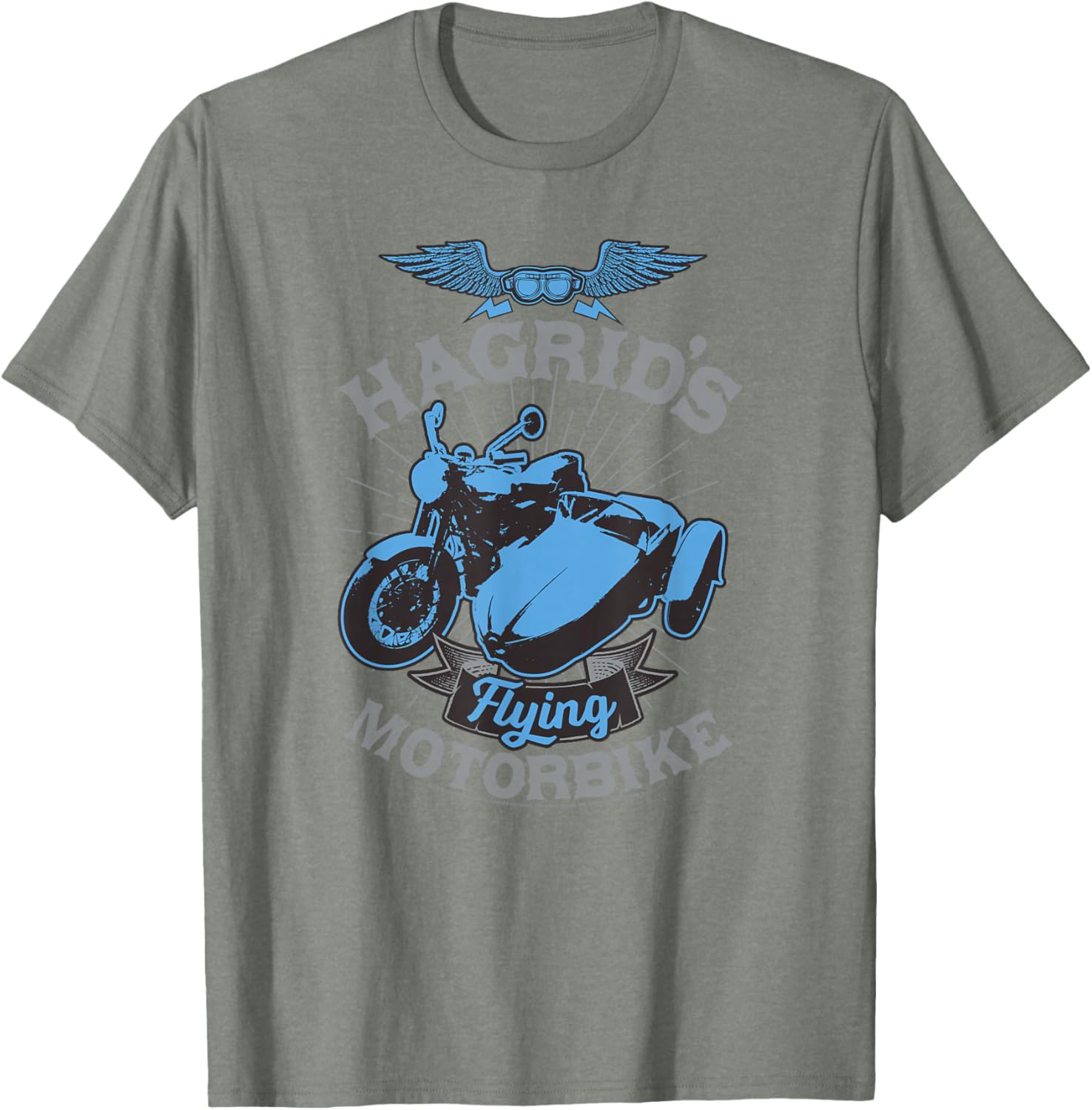 Harry Potter Hagrid's Flying Motorbike T-Shirt for Fans and Collectors - 1