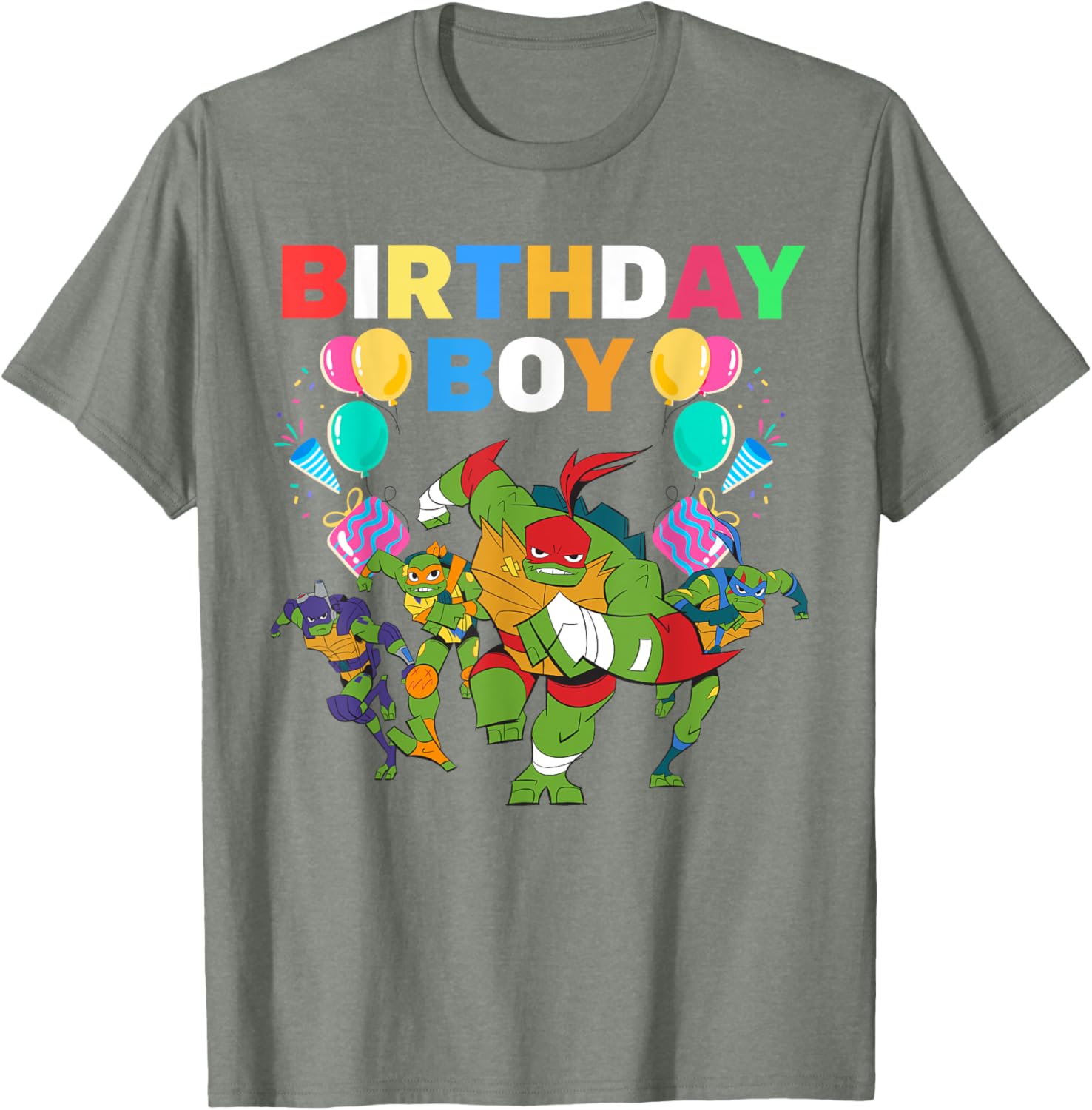 Teenage Mutant Ninja Turtles Birthday Boy T-Shirt Gift for Fans - 14
