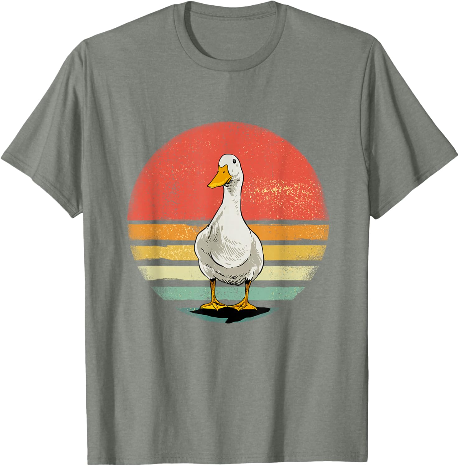 Vintage Duck Farm T-Shirt for Duck Lovers - Retro Farm Animal Apparel - 8