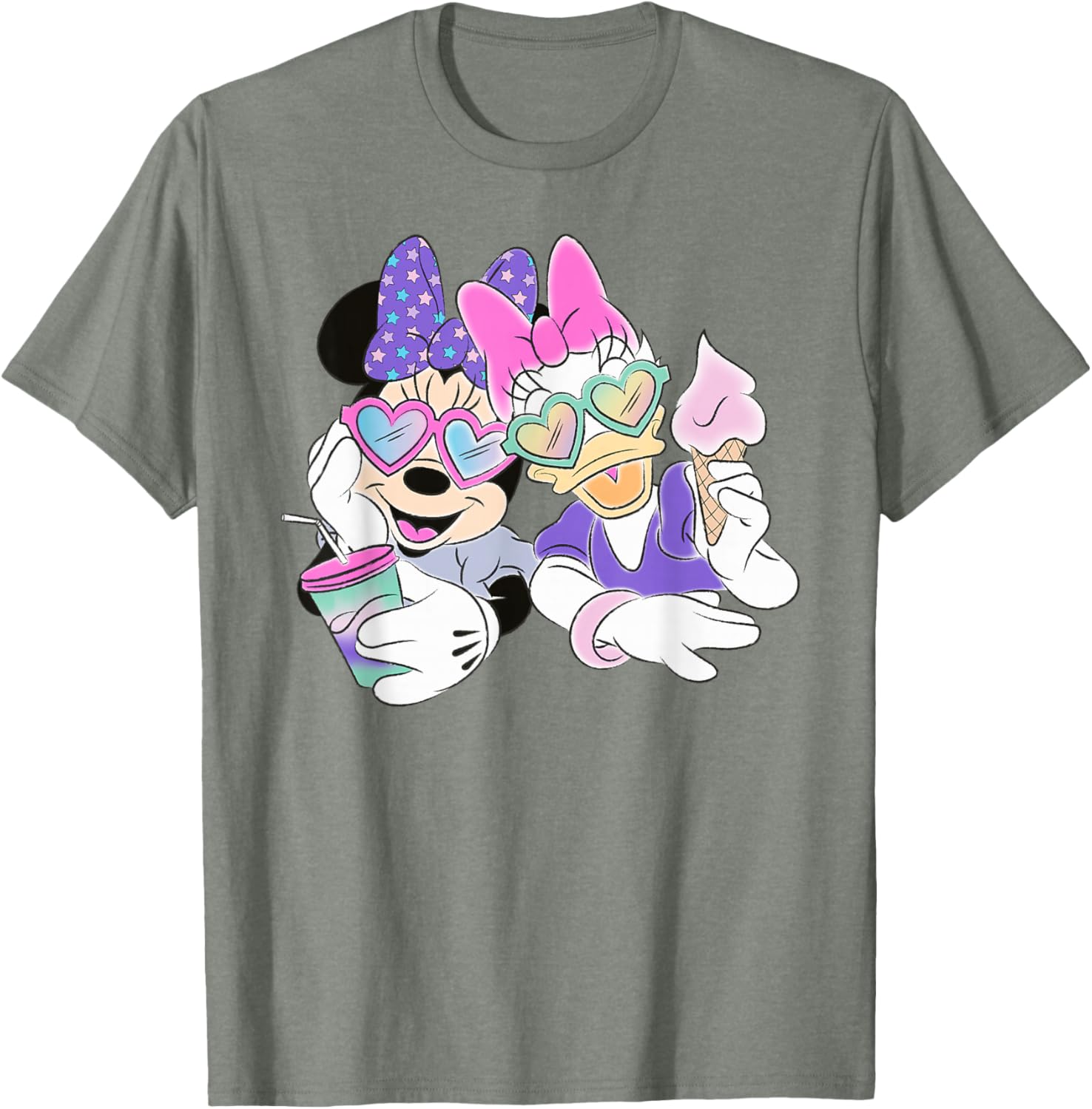 Adorable Disney Minnie Mouse and Daisy T-Shirt for Fun Casual Wear - 2