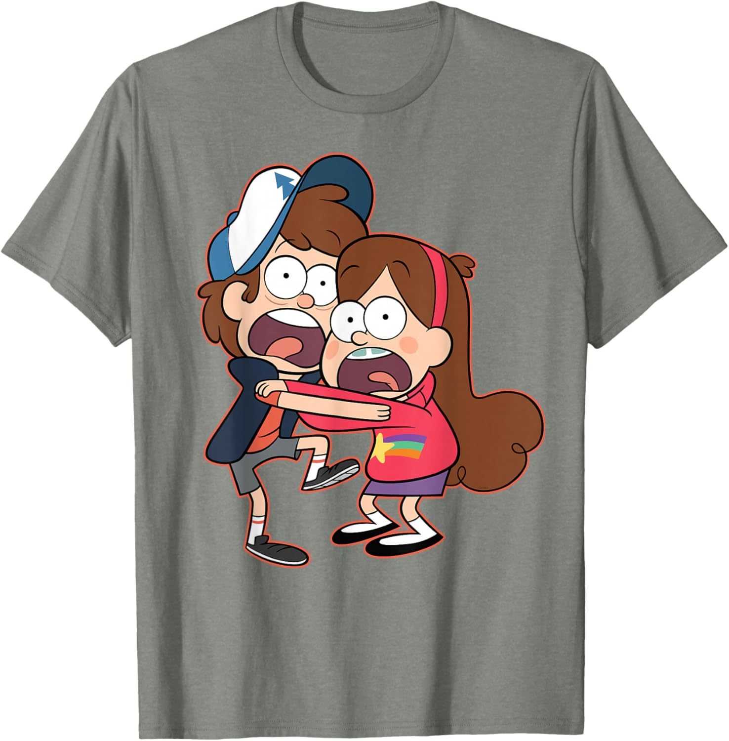 Disney Gravity Falls Dipper and Mabel Pines T-Shirt for Fans - 24