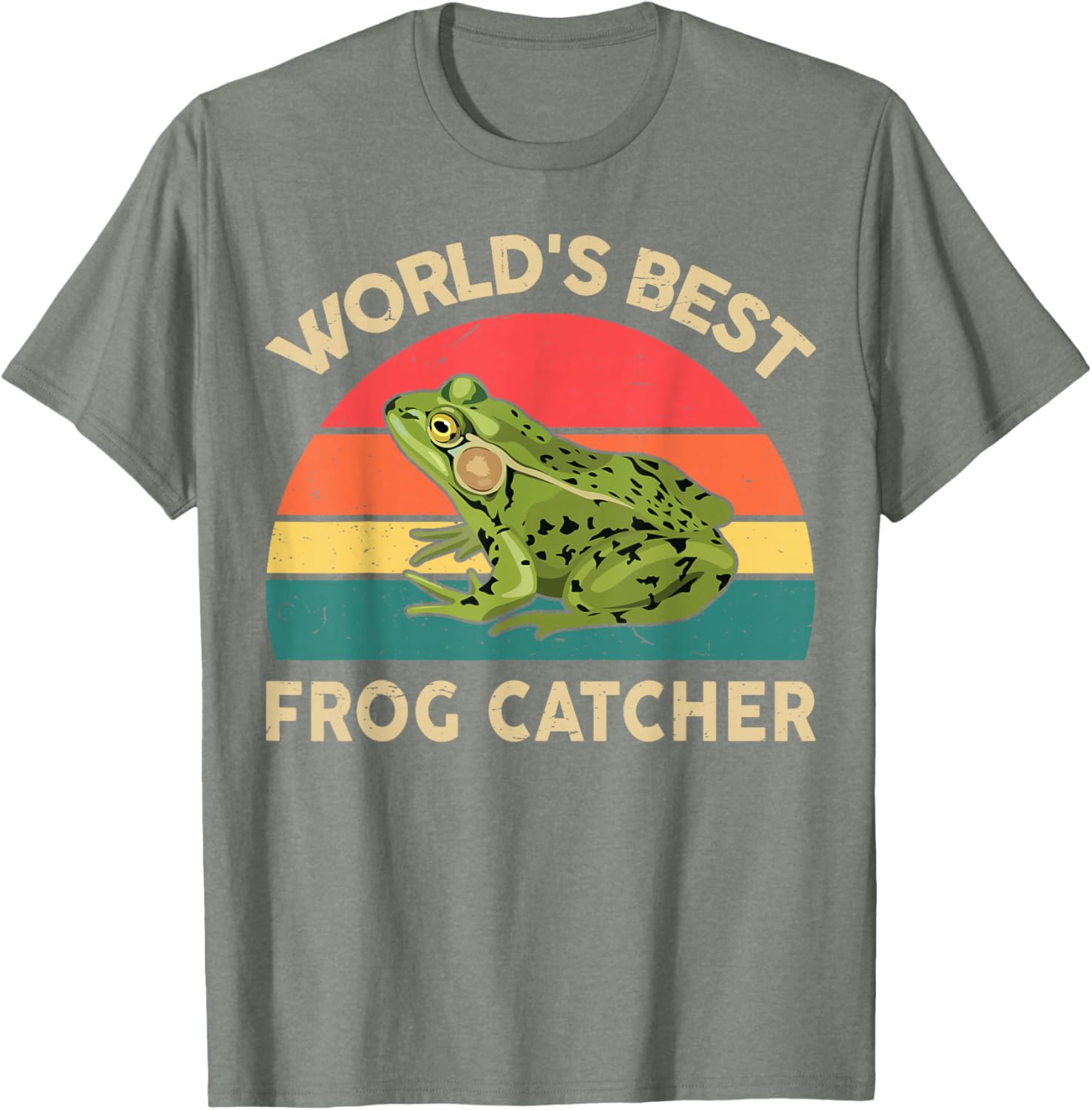 Funny Frog Catcher T-Shirt for Toddler Boys - Kids Graphic Tee - 16