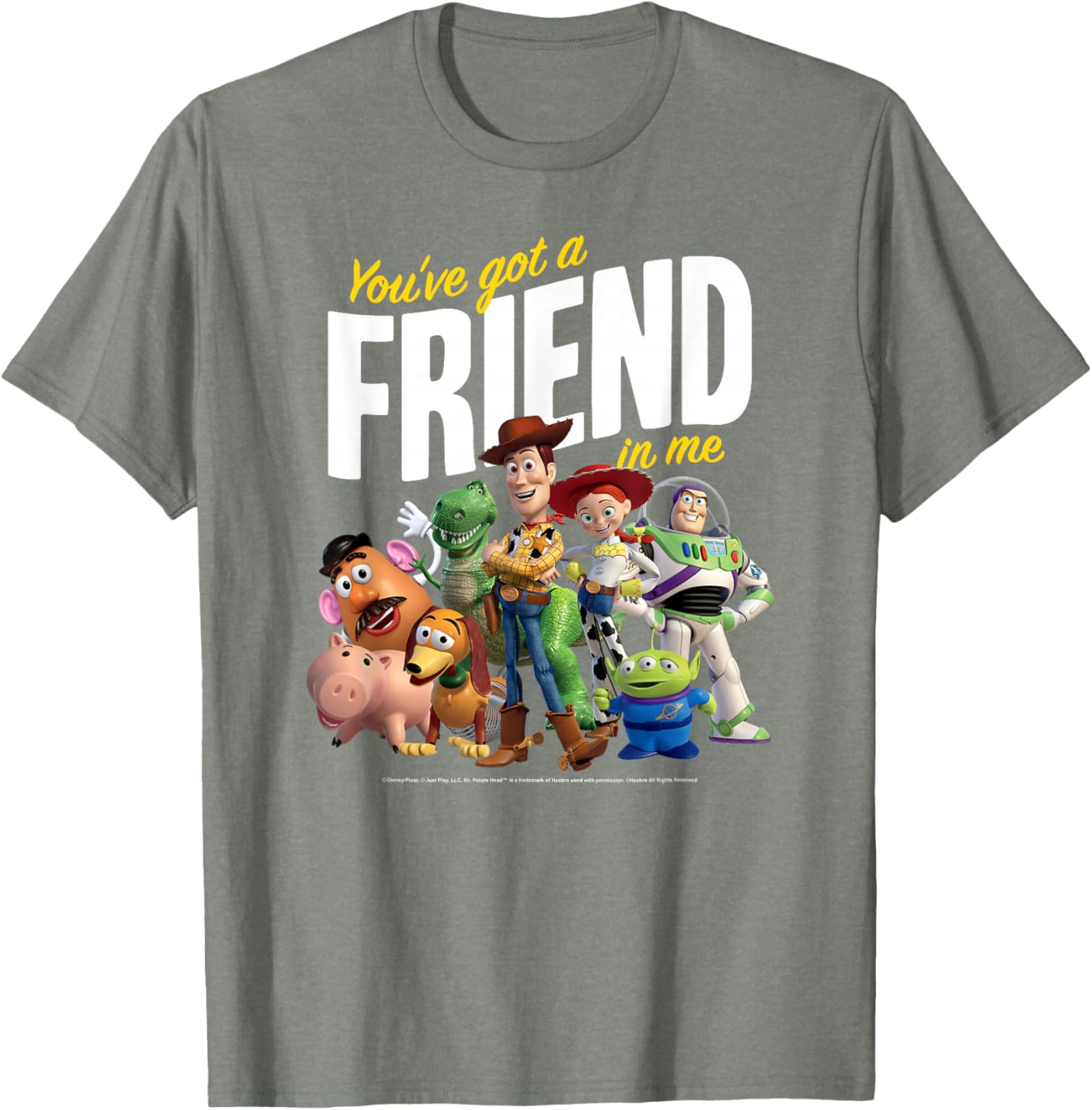 Toy Story You've Got a Friend In Me T-Shirt for Kids and Adults - 9