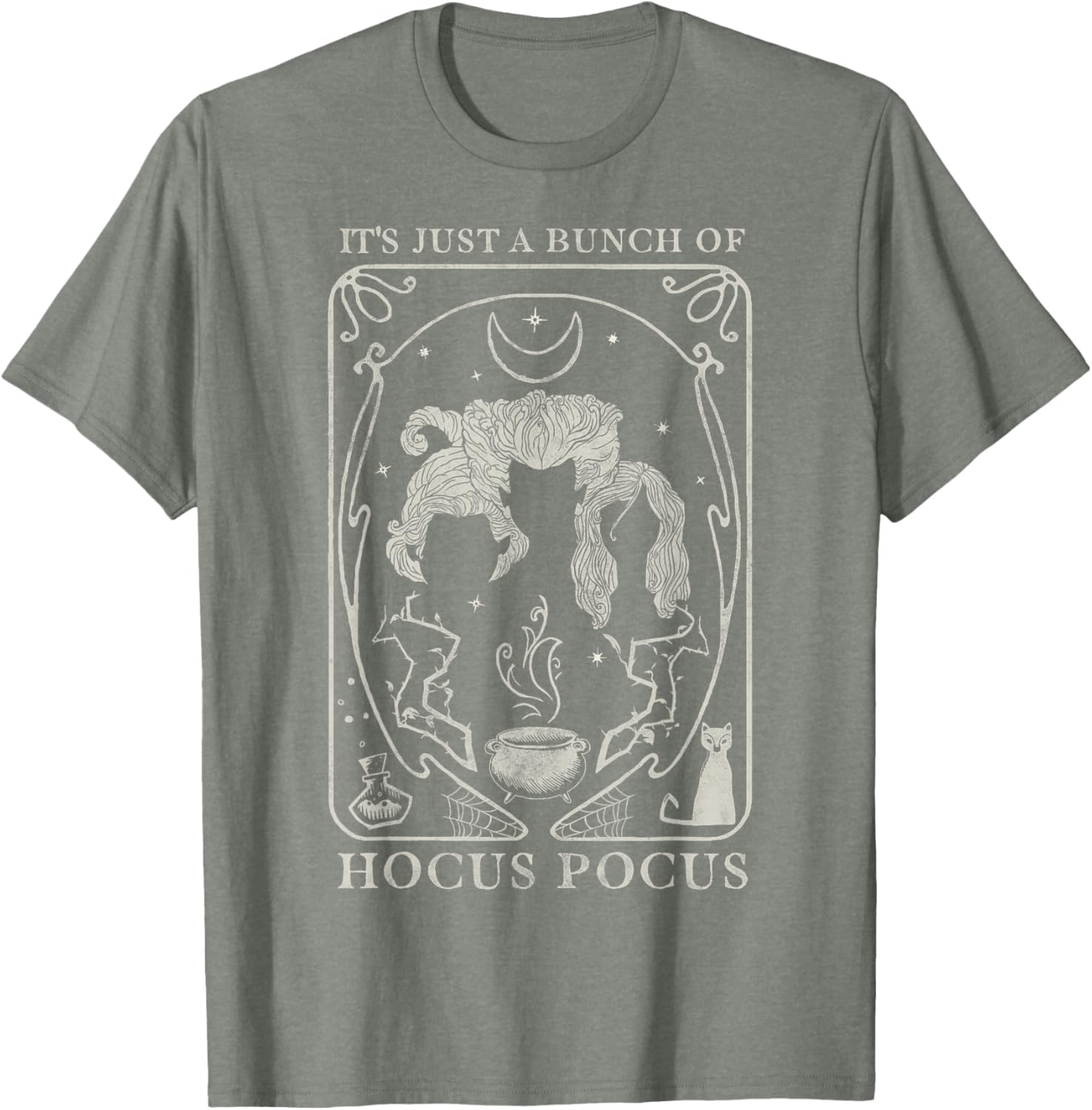 Disney Hocus Pocus Tarot Card T-Shirt for Fun and Stylish Fans - 2