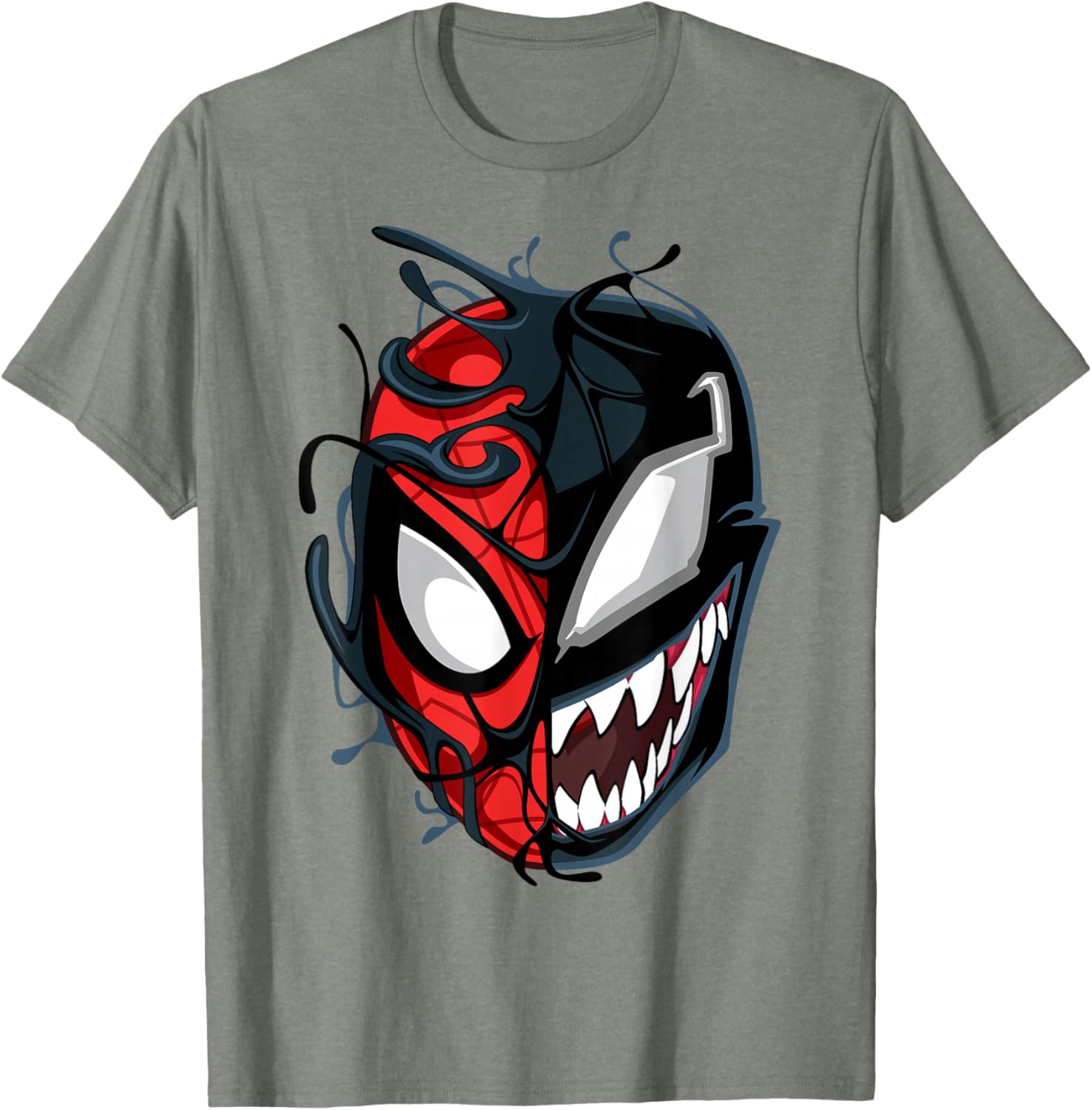 Spider-Man Maximum Venom Big Face T-Shirt for Marvel Fans and Collectors - 3