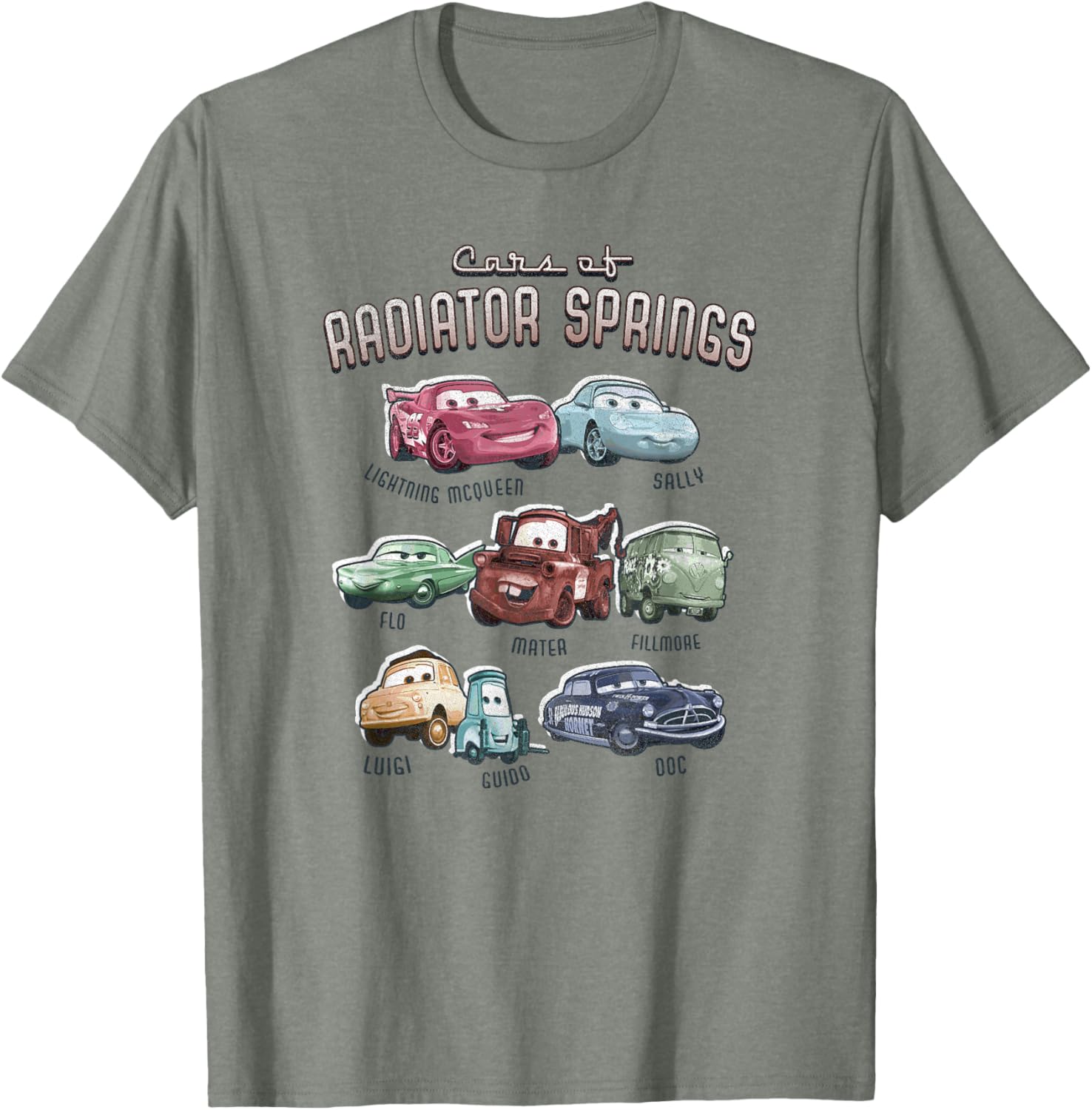 Disney Pixar Cars Radiator Springs T-Shirt for Fans of Lightning McQueen - 15