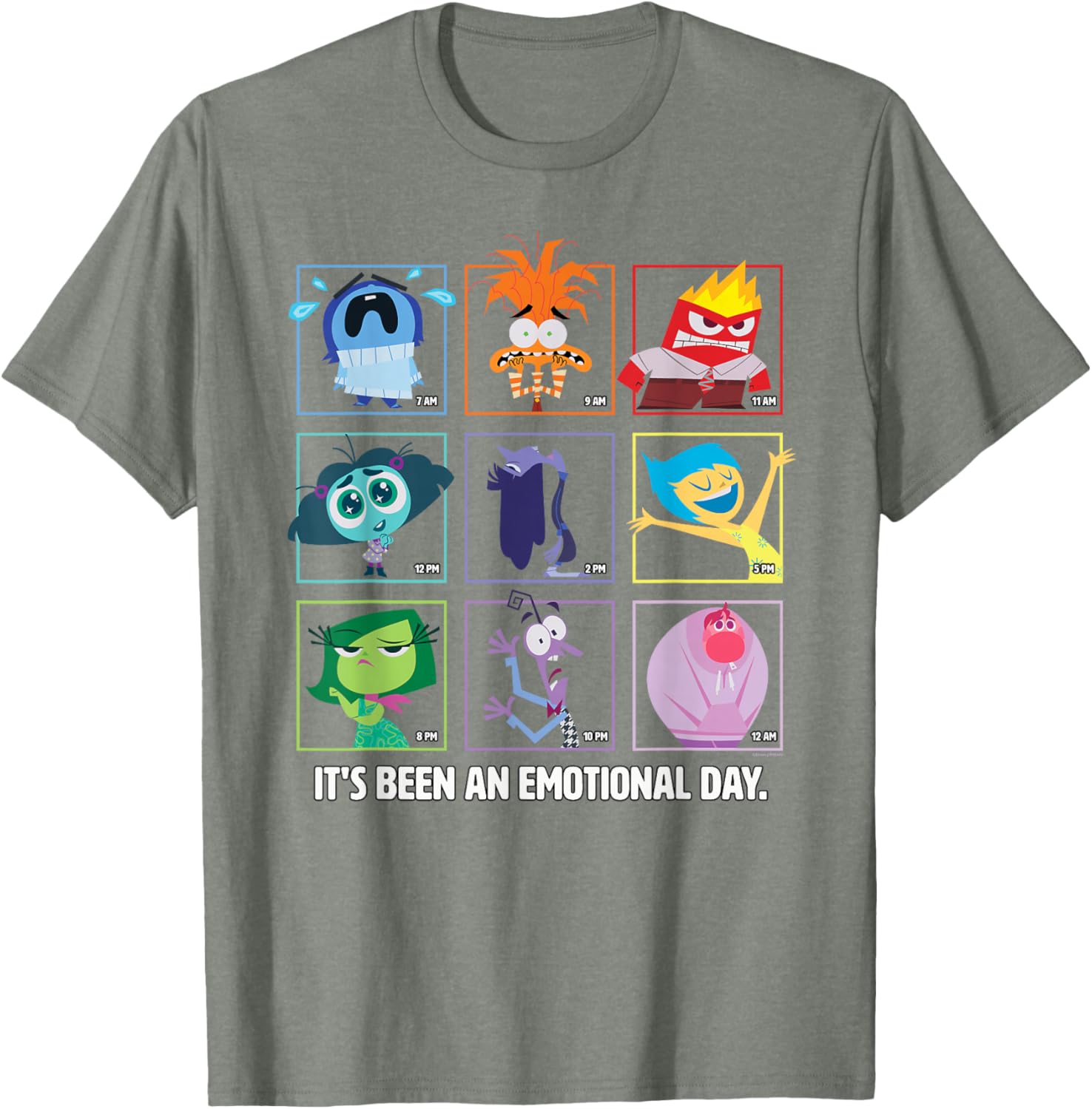 Inside Out 2 Emotions T-Shirt for Disney Fans - Fun & Stylish Apparel - 7