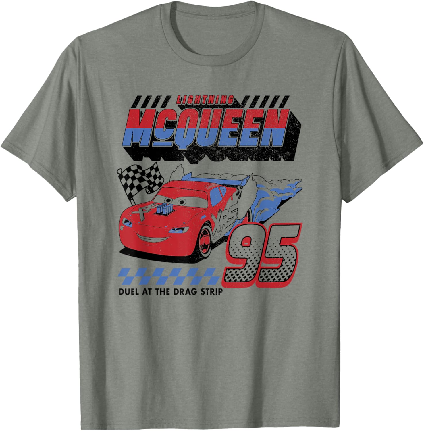 Disney Pixar Cars Lightning McQueen Americana Race T-Shirt for Kids - 2