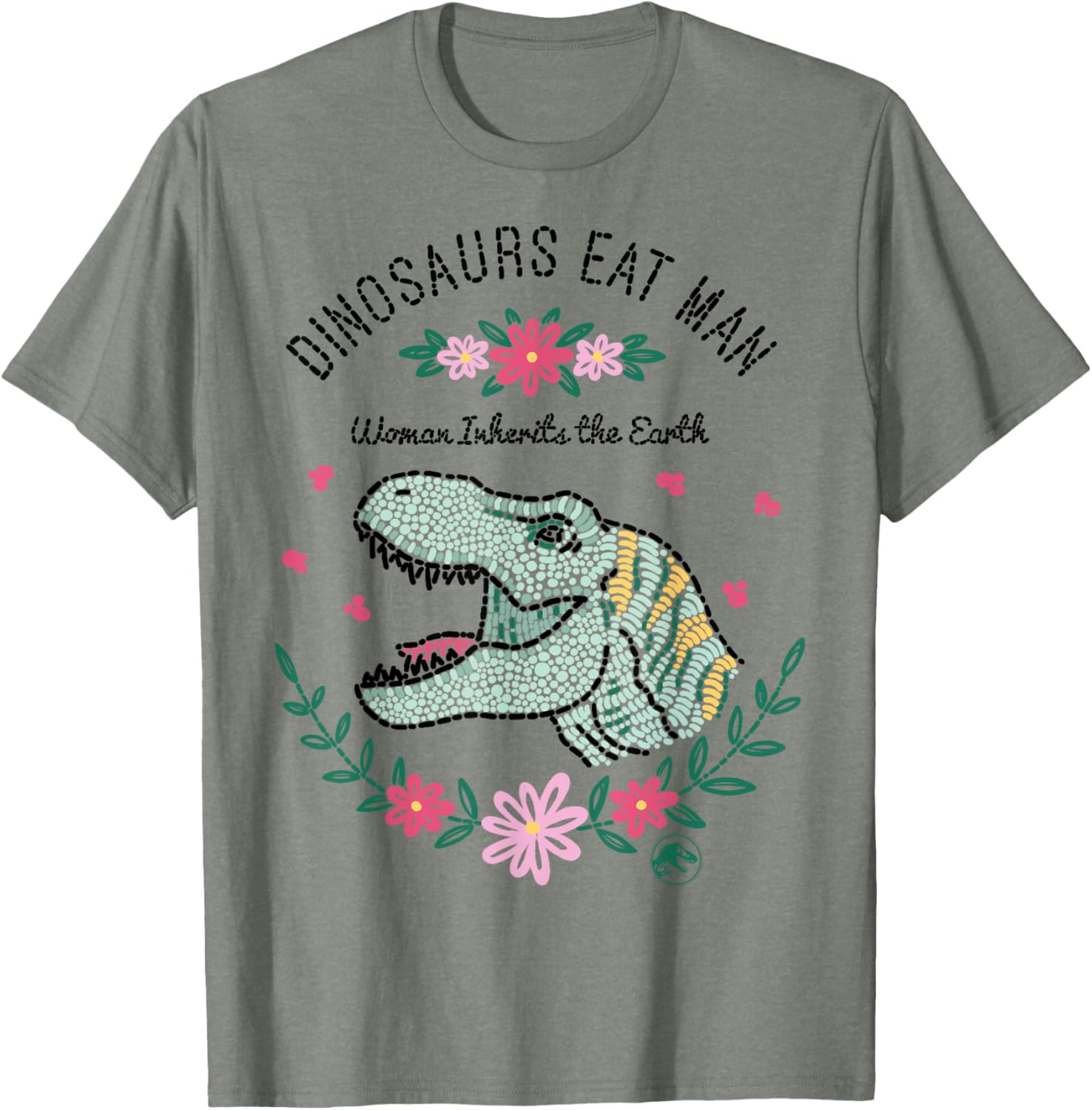 Jurassic Park Dinos Eat Man Women Inherit Earth T-Shirt for Fans - 8