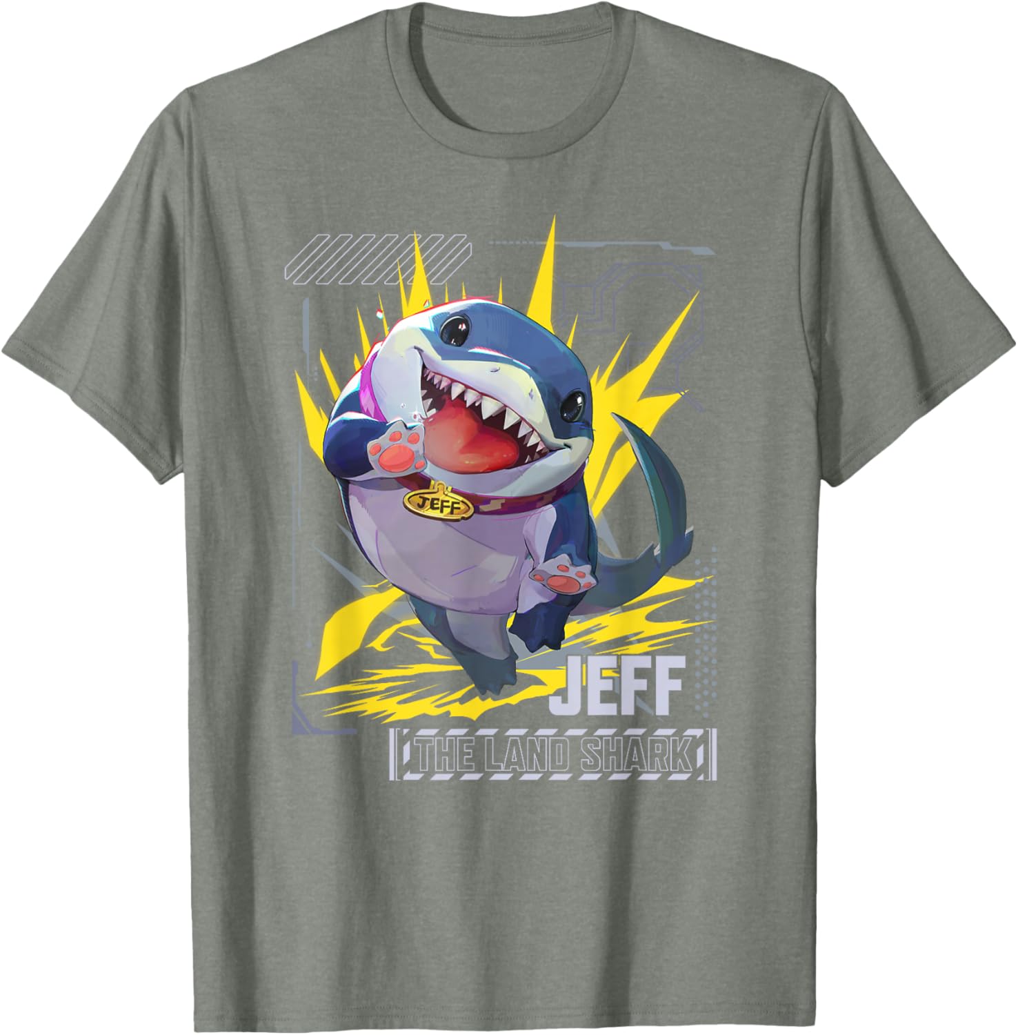 Marvel Rivals Jeff the Land Shark T-Shirt for Superhero Gamers - 2