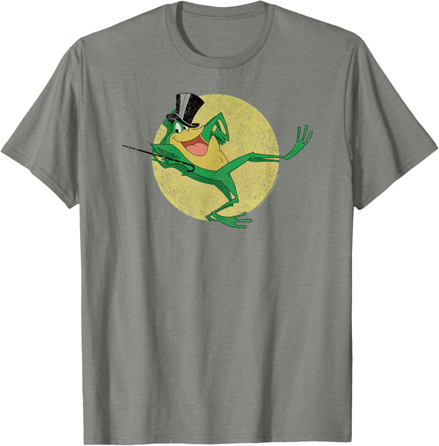 Looney Tunes Michigan J Frog Hello My Baby T-Shirt for Fun Lovers - 3