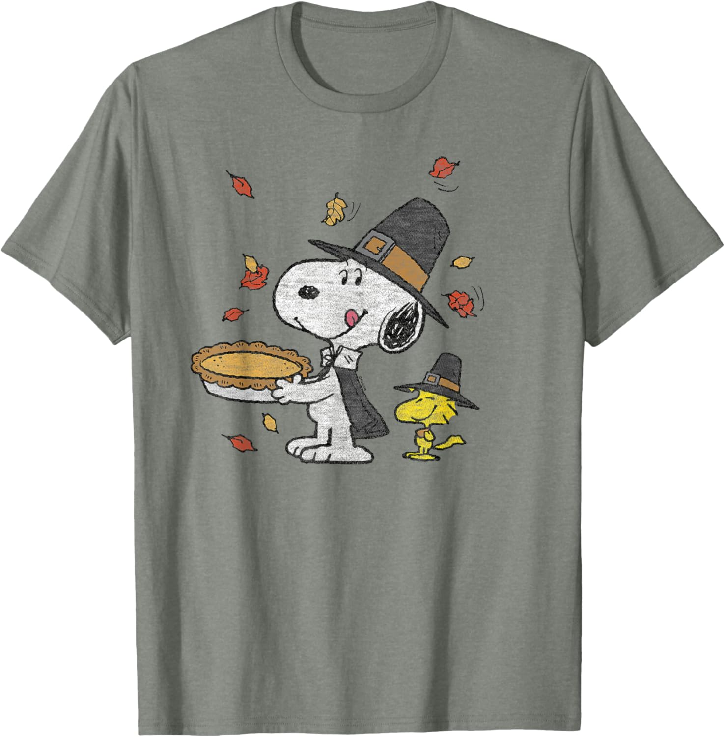 Peanuts Thanksgiving Scene T-Shirt for Festive Fall Celebrations - 5