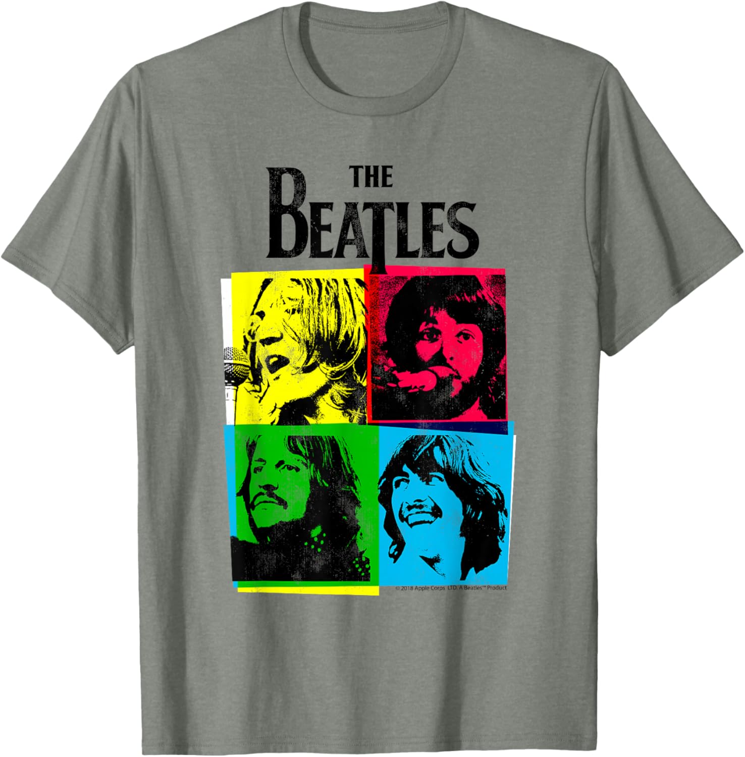 CMYK Beatles Graphic T-Shirt for Music Lovers - Stylish Casual Wear - 2