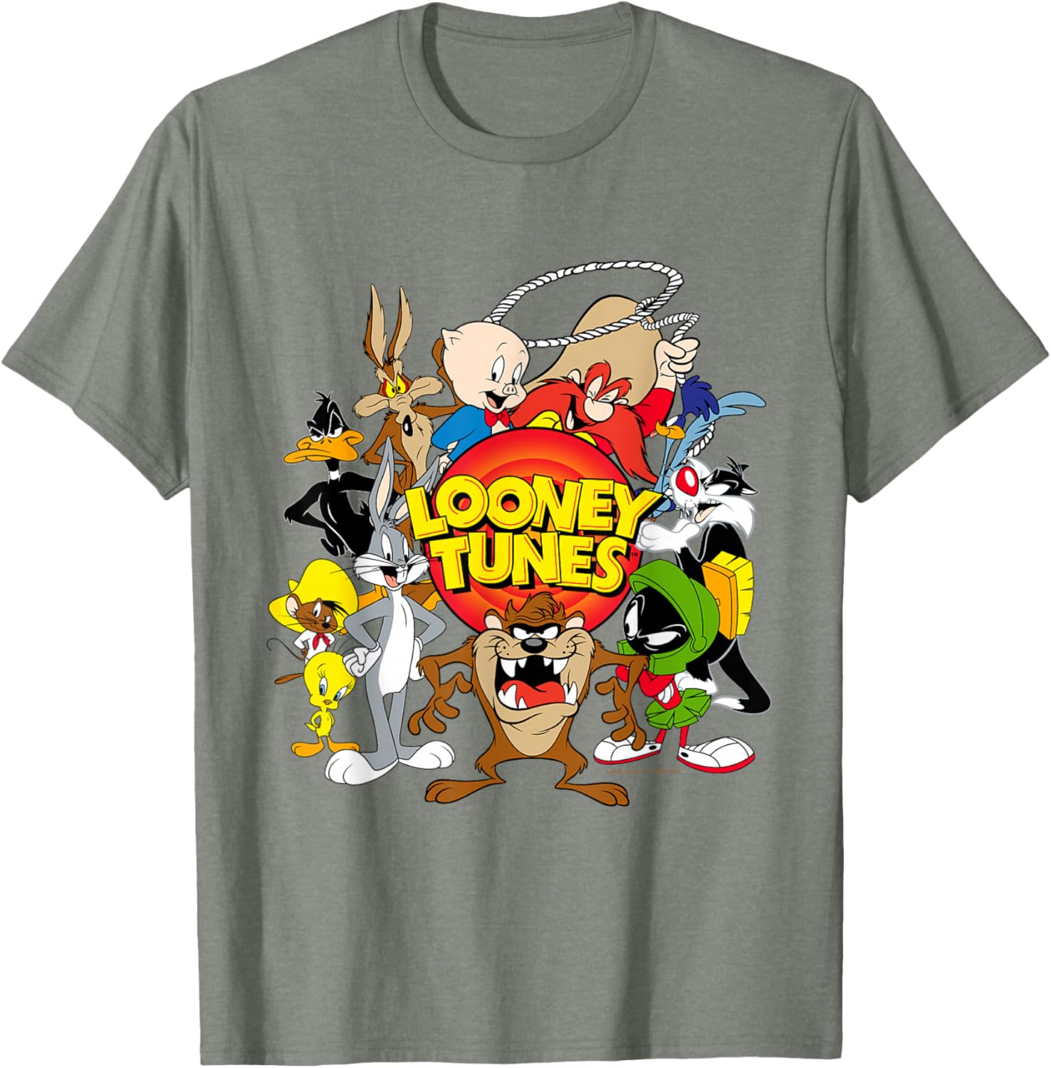 Looney Tunes Character Group T-Shirt for Fun Cartoon Lovers - 3