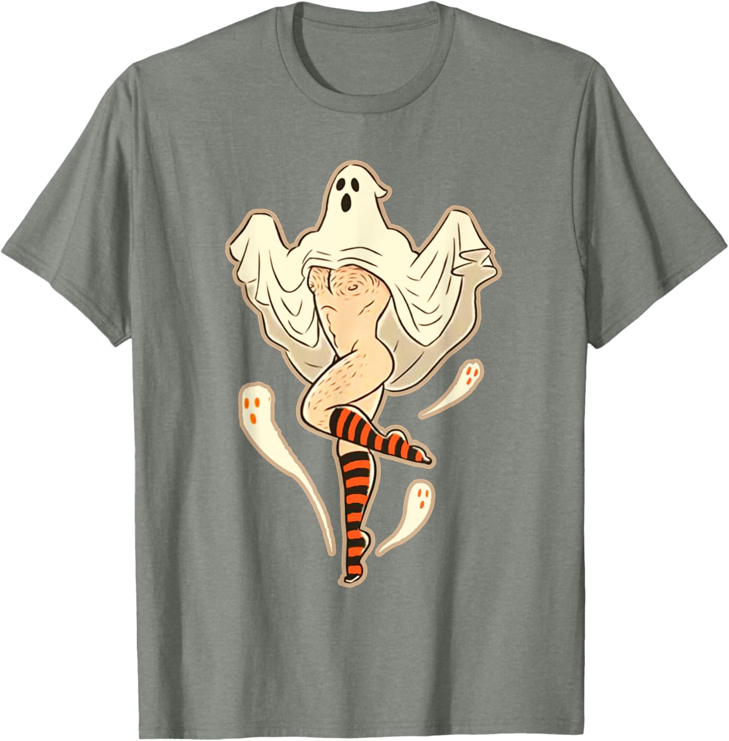 Vintage Funny Gay Halloween T-Shirt for Spooky Celebrations - 13