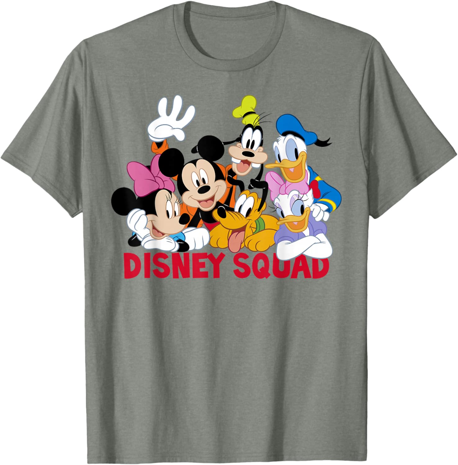 Disney Mickey and Friends Squad T-Shirt for Kids and Adults - 9