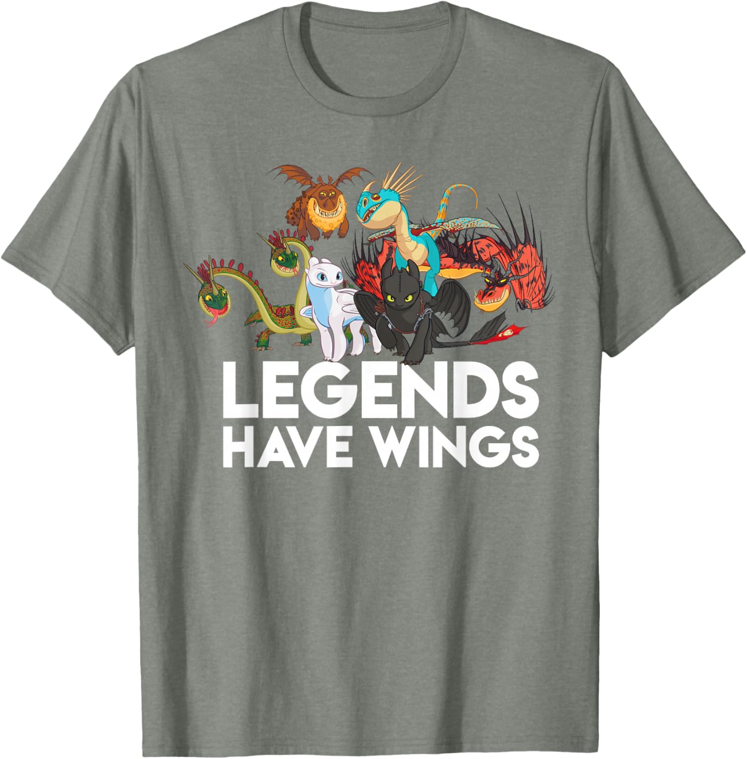 How To Train Your Dragon 3 T-Shirt with Hidden World Legends Design - 8