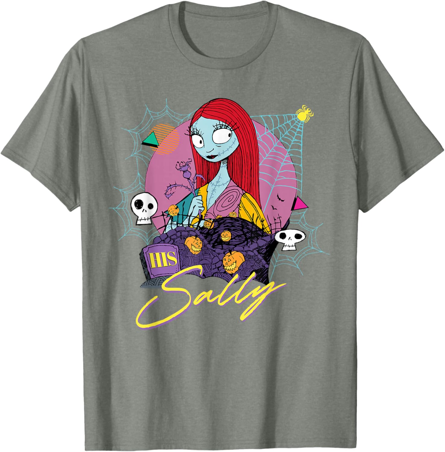 Disney The Nightmare Before Christmas Matching His Sally T-Shirt for Couples - 13