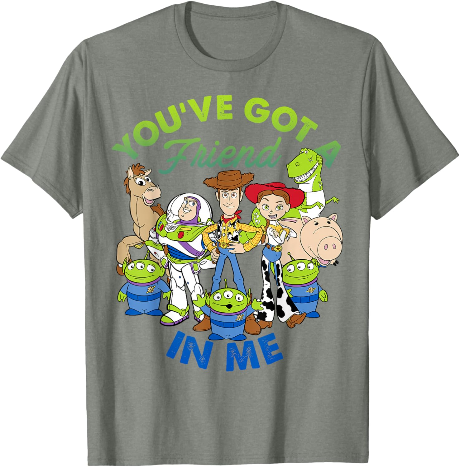 Disney Pixar Toy Story Graphic T-Shirt Featuring Favorite Characters - 9