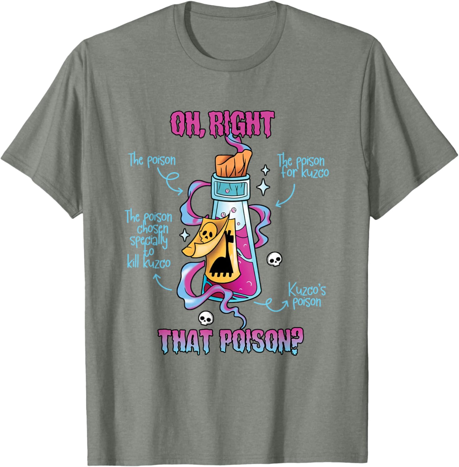 Vintage Funny Drink Me Poison Llama Halloween T-Shirt for Adults - 4